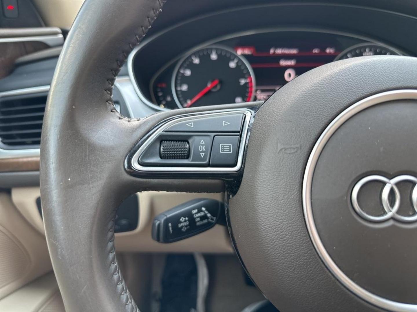 2016 Ibis White /Atlas Beige Audi A6 2.0T Premium Plus (WAUGFAFC4GN) with an 2.0L 4-Cylinder TFSI engine, Automatic transmission, located at 10890 W. Colfax Ave., Lakewood, CO, 80215, (303) 274-7692, 39.739914, -105.120132 - 2016 Audi A6 Premium Plus, Clean Title and fully serviced including new tires, brakes and more. This is a non smoker car and very clean. <br><br>All Cars Have Clean Titles And Are Serviced Before Sale., Clean Carfax, No Accident, Blind Spot Monitoring, Backup Camera, Heated Seats, Bluetooth/ With Bl - Photo#27