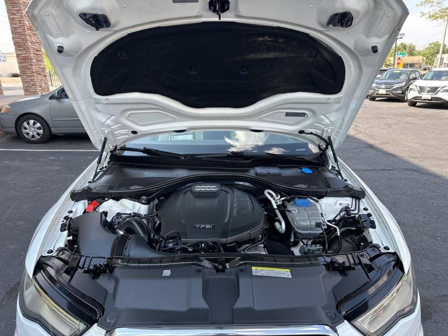 2016 Ibis White /Atlas Beige Audi A6 2.0T Premium Plus (WAUGFAFC4GN) with an 2.0L 4-Cylinder TFSI engine, Automatic transmission, located at 10890 W. Colfax Ave., Lakewood, CO, 80215, (303) 274-7692, 39.739914, -105.120132 - 2016 Audi A6 Premium Plus, Clean Title and fully serviced including new tires, brakes and more. This is a non smoker car and very clean. <br><br>All Cars Have Clean Titles And Are Serviced Before Sale., Clean Carfax, No Accident, Blind Spot Monitoring, Backup Camera, Heated Seats, Bluetooth/ With Bl - Photo#36