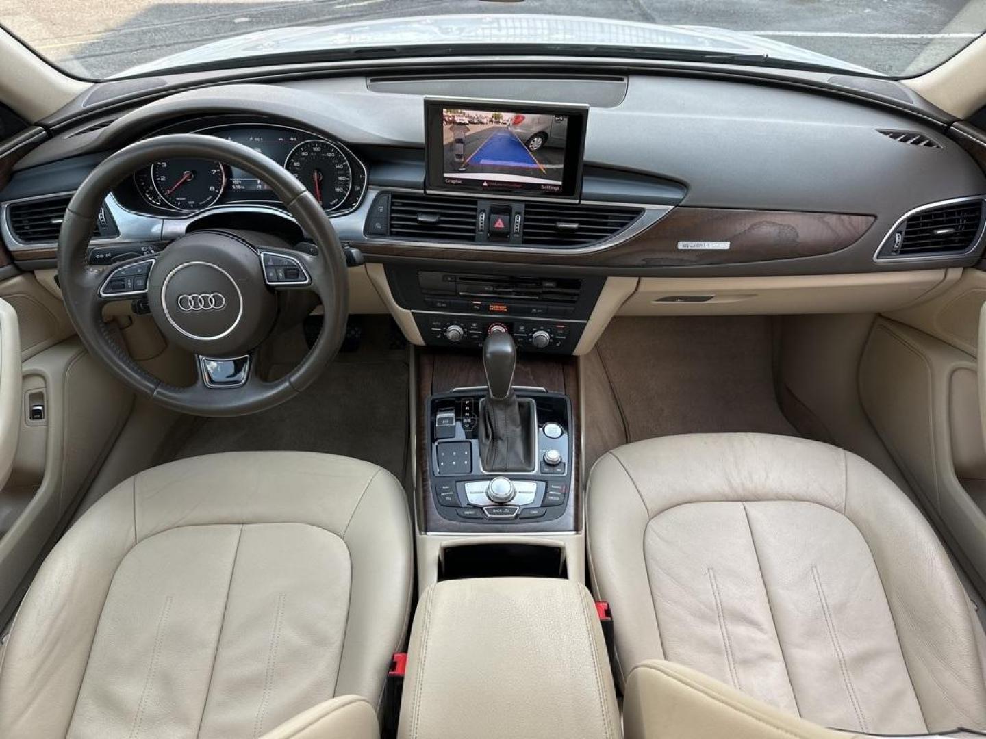2016 Ibis White /Atlas Beige Audi A6 2.0T Premium Plus (WAUGFAFC4GN) with an 2.0L 4-Cylinder TFSI engine, Automatic transmission, located at 10890 W. Colfax Ave., Lakewood, CO, 80215, (303) 274-7692, 39.739914, -105.120132 - 2016 Audi A6 Premium Plus, Clean Title and fully serviced including new tires, brakes and more. This is a non smoker car and very clean. <br><br>All Cars Have Clean Titles And Are Serviced Before Sale., Clean Carfax, No Accident, Blind Spot Monitoring, Backup Camera, Heated Seats, Bluetooth/ With Bl - Photo#8