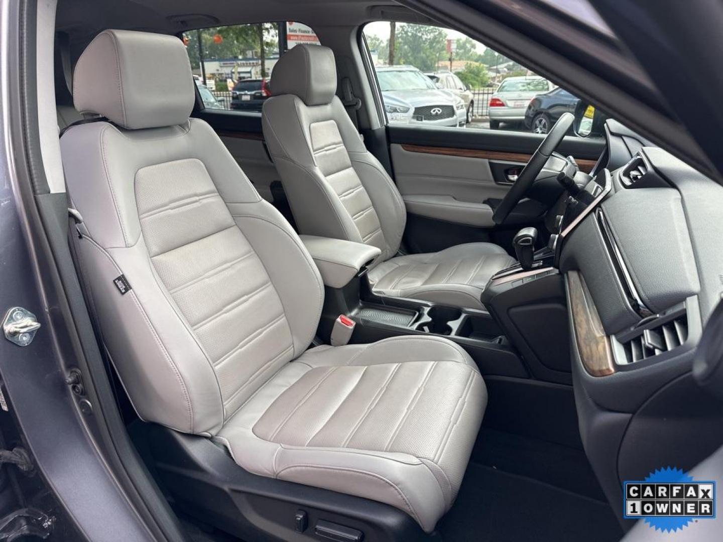 2017 Lunar Silver Metallic /Gray Honda CR-V EX-L (5J6RW2H85HL) with an 1.5L I4 DOHC 16V engine, CVT transmission, located at 10890 W. Colfax Ave., Lakewood, CO, 80215, (303) 274-7692, 39.739914, -105.120132 - 2017 Honda CR-V E-XL, Clean Title with very low miles!<br><br>All Cars Have Clean Titles And Are Serviced Before Sale., Blind Spot Monitoring, Backup Camera, Leather, Heated Seats, Bluetooth/ With Bluetooth Audio, New Brakes, AWD, Power moonroof.<br>D1 Auto NEVER charges dealer fees! All cars have c - Photo#13