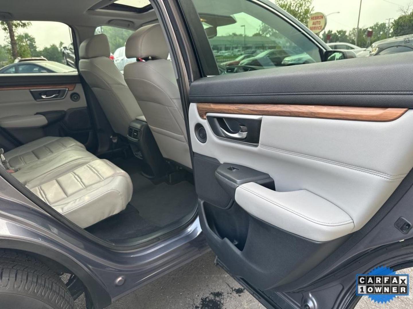 2017 Lunar Silver Metallic /Gray Honda CR-V EX-L (5J6RW2H85HL) with an 1.5L I4 DOHC 16V engine, CVT transmission, located at 10890 W. Colfax Ave., Lakewood, CO, 80215, (303) 274-7692, 39.739914, -105.120132 - 2017 Honda CR-V E-XL, Clean Title with very low miles!<br><br>All Cars Have Clean Titles And Are Serviced Before Sale., Blind Spot Monitoring, Backup Camera, Leather, Heated Seats, Bluetooth/ With Bluetooth Audio, New Brakes, AWD, Power moonroof.<br>D1 Auto NEVER charges dealer fees! All cars have c - Photo#18