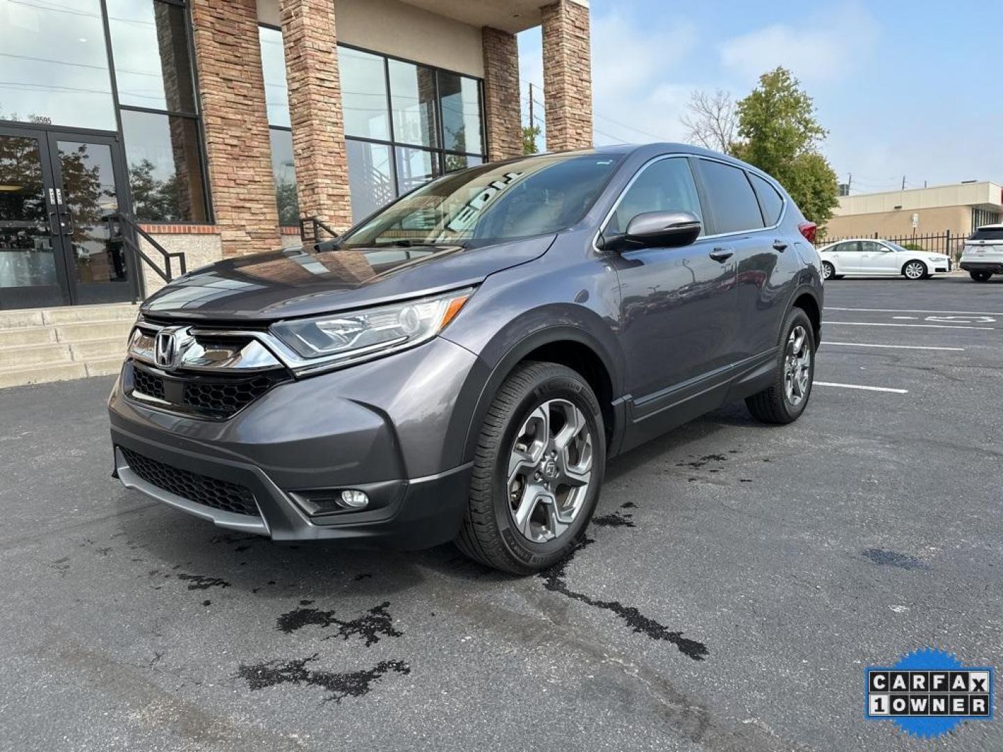 2017 Lunar Silver Metallic /Gray Honda CR-V EX-L (5J6RW2H85HL) with an 1.5L I4 DOHC 16V engine, CVT transmission, located at 10890 W. Colfax Ave., Lakewood, CO, 80215, (303) 274-7692, 39.739914, -105.120132 - 2017 Honda CR-V E-XL, Clean Title with very low miles!<br><br>All Cars Have Clean Titles And Are Serviced Before Sale., Blind Spot Monitoring, Backup Camera, Leather, Heated Seats, Bluetooth/ With Bluetooth Audio, New Brakes, AWD, Power moonroof.<br>D1 Auto NEVER charges dealer fees! All cars have c - Photo#1