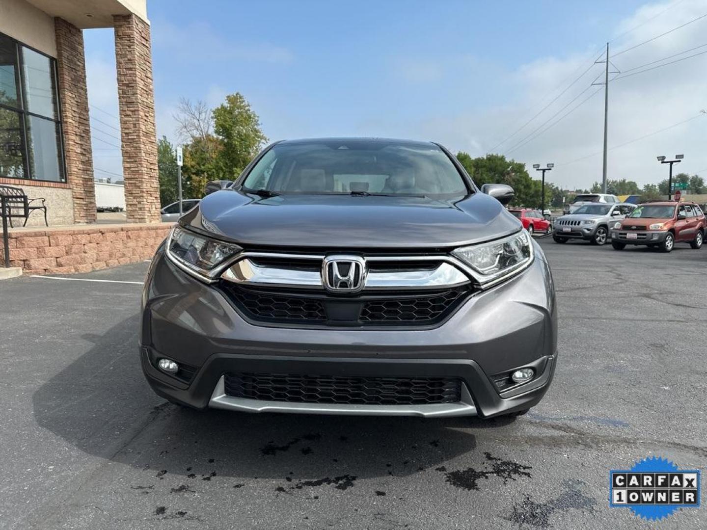 2017 Lunar Silver Metallic /Gray Honda CR-V EX-L (5J6RW2H85HL) with an 1.5L I4 DOHC 16V engine, CVT transmission, located at 10890 W. Colfax Ave., Lakewood, CO, 80215, (303) 274-7692, 39.739914, -105.120132 - 2017 Honda CR-V E-XL, Clean Title with very low miles!<br><br>All Cars Have Clean Titles And Are Serviced Before Sale., Blind Spot Monitoring, Backup Camera, Leather, Heated Seats, Bluetooth/ With Bluetooth Audio, New Brakes, AWD, Power moonroof.<br>D1 Auto NEVER charges dealer fees! All cars have c - Photo#2