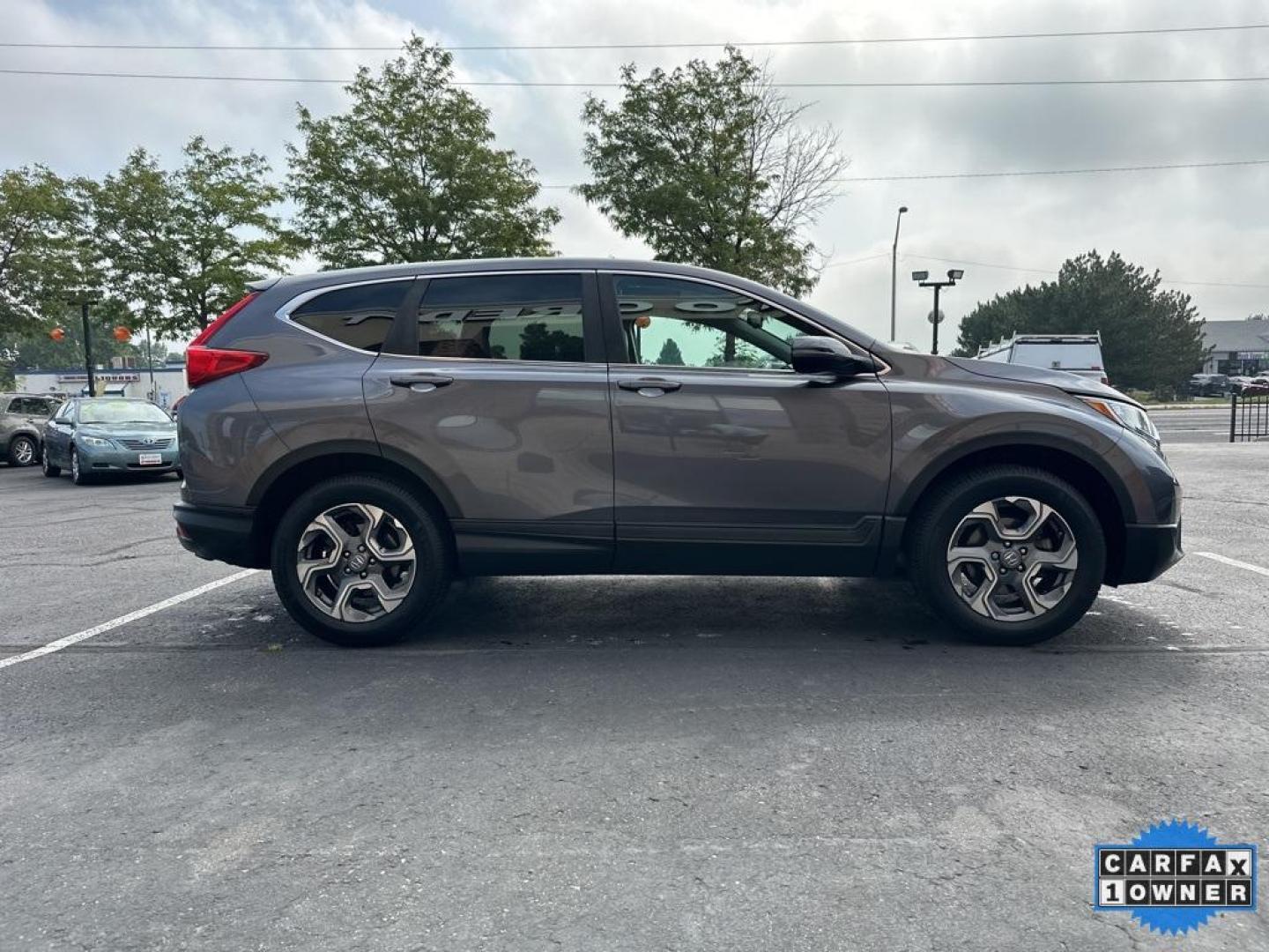 2017 Lunar Silver Metallic /Gray Honda CR-V EX-L (5J6RW2H85HL) with an 1.5L I4 DOHC 16V engine, CVT transmission, located at 10890 W. Colfax Ave., Lakewood, CO, 80215, (303) 274-7692, 39.739914, -105.120132 - 2017 Honda CR-V E-XL, Clean Title with very low miles!<br><br>All Cars Have Clean Titles And Are Serviced Before Sale., Blind Spot Monitoring, Backup Camera, Leather, Heated Seats, Bluetooth/ With Bluetooth Audio, New Brakes, AWD, Power moonroof.<br>D1 Auto NEVER charges dealer fees! All cars have c - Photo#4