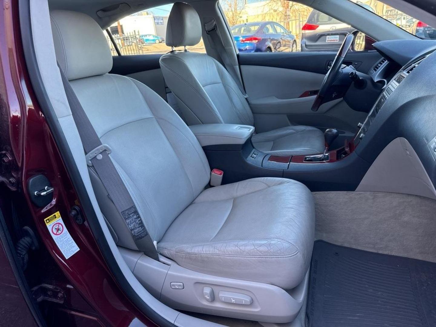 2008 Royal Ruby Metallic /Light Gray Lexus ES 350 (JTHBJ46G882) with an 3.5L V6 DOHC Dual VVT-i 24V engine, Automatic transmission, located at 10890 W. Colfax Ave., Lakewood, CO, 80215, (303) 274-7692, 39.739914, -105.120132 - 2008 Lexus ES FWD Light Gray Cloth.<br><br>D1 Auto NEVER charges dealer fees! All cars have clean titles and have been inspected for mechanical issues. We have financing for everyone. Good credit, bad credit, first time buyers.<br>Odometer is 7992 miles below market average!<br>Please call Lakewood - Photo#14
