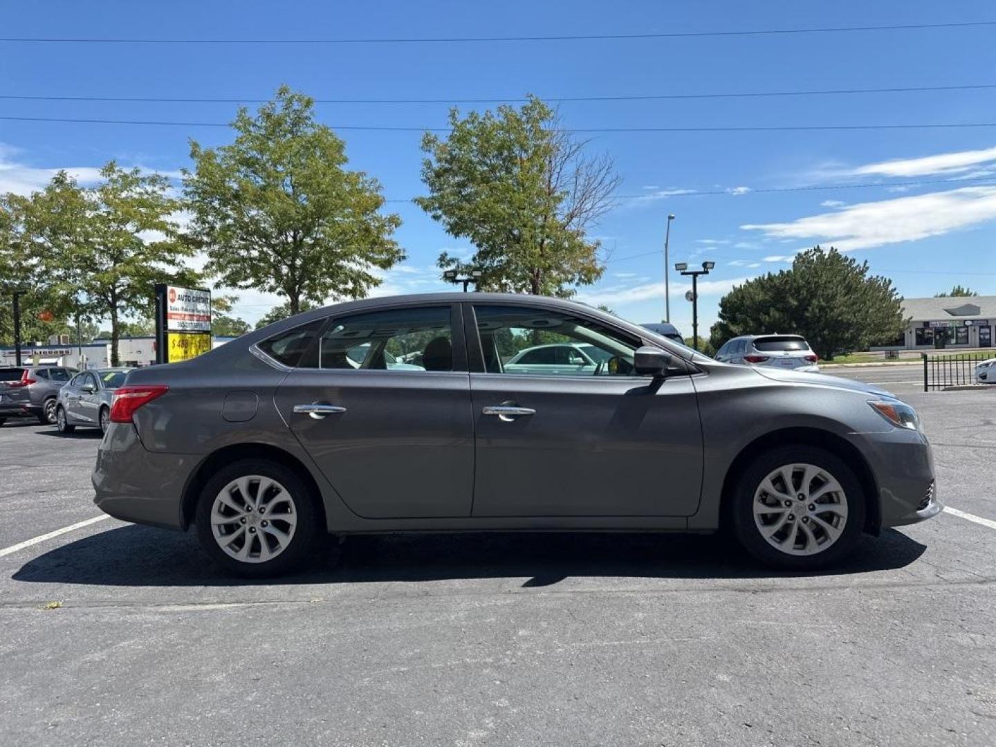 2018 Gun Metallic /Charcoal Nissan Sentra SV (3N1AB7AP6JL) with an 1.8L 4-Cylinder DOHC 16V engine, CVT transmission, located at 10890 W. Colfax Ave., Lakewood, CO, 80215, (303) 274-7692, 39.739914, -105.120132 - 2018 Nissan Sentra<br><br>D1 Auto NEVER charges dealer fees! All cars have clean titles and have been inspected for mechanical issues. We have financing for everyone. Good credit, bad credit, first time buyers.<br><br>Please call Lakewood Location 303-274-7692 or Thornton 303-287-5511 to schedule a - Photo#4