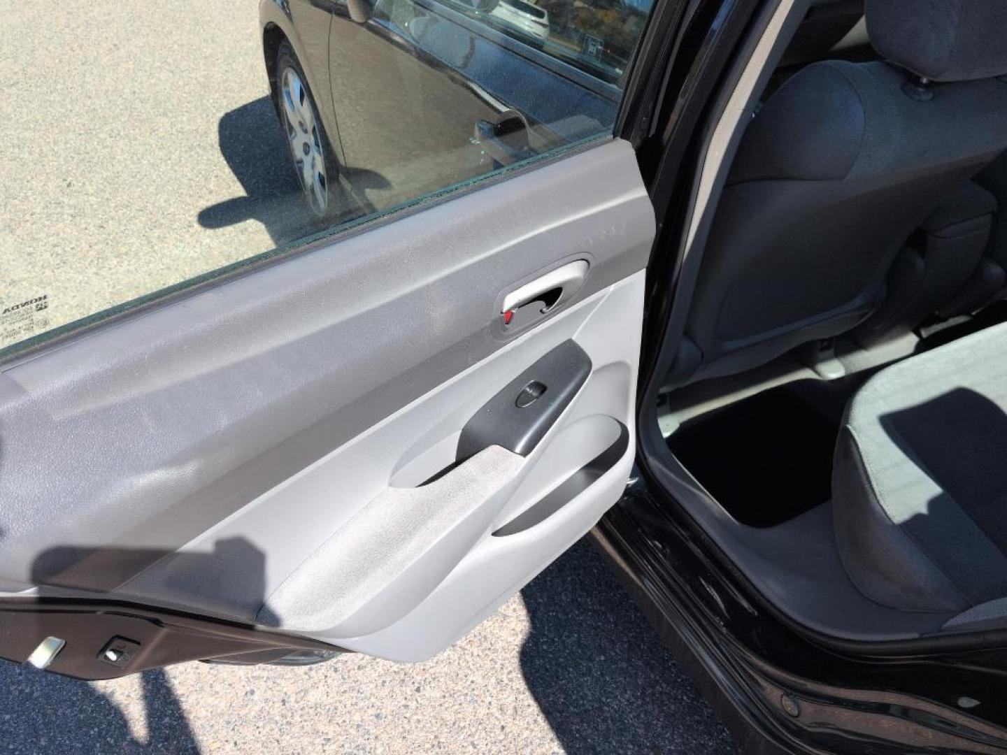 2008 BLACK Honda Civic LX (1HGFA165X8L) with an 4 Cyl, 1.8L engine, Automatic transmission, located at 10890 W. Colfax Ave., Lakewood, CO, 80215, (303) 274-7692, 39.739914, -105.120132 - Photo#14