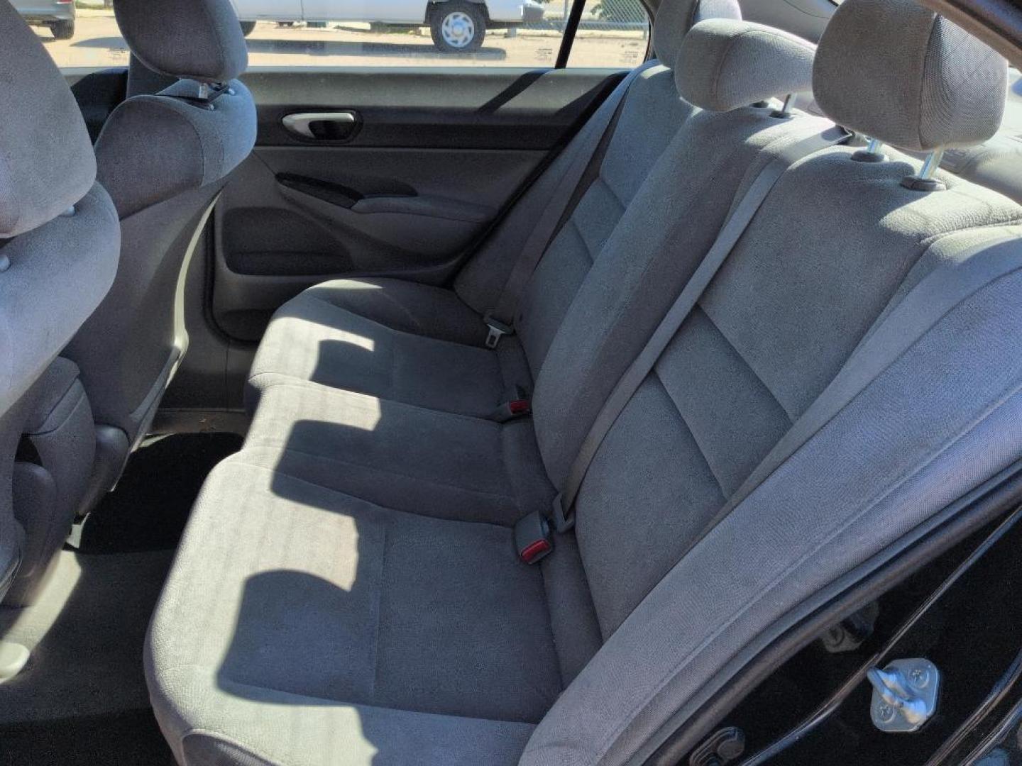 2008 BLACK Honda Civic LX (1HGFA165X8L) with an 4 Cyl, 1.8L engine, Automatic transmission, located at 10890 W. Colfax Ave., Lakewood, CO, 80215, (303) 274-7692, 39.739914, -105.120132 - Photo#15