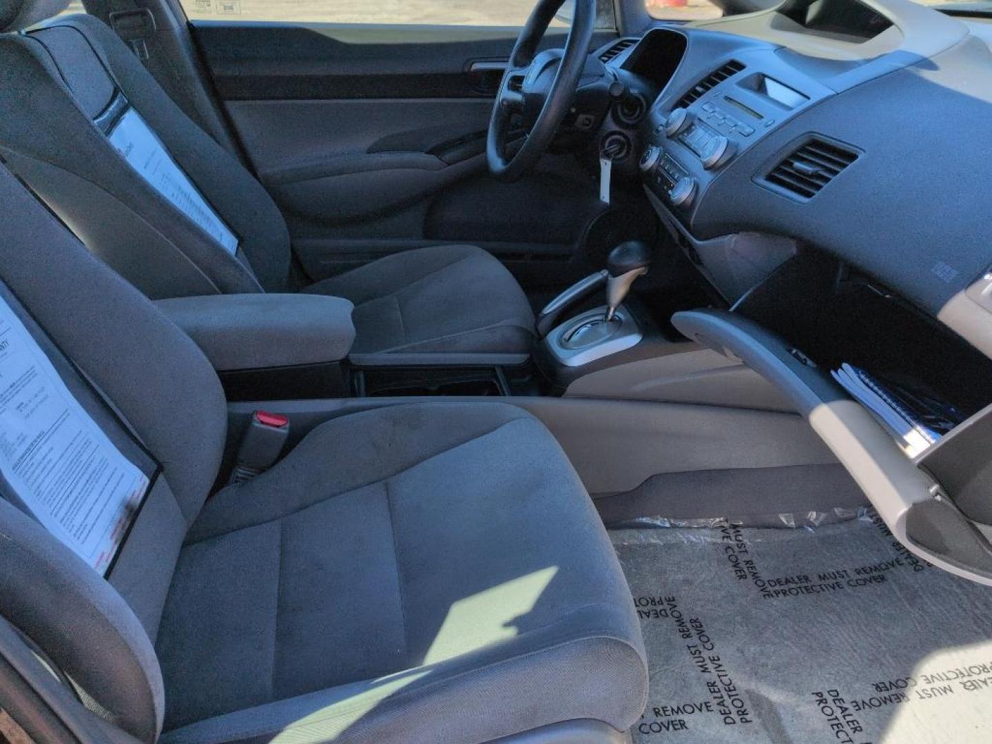 2008 BLACK Honda Civic LX (1HGFA165X8L) with an 4 Cyl, 1.8L engine, Automatic transmission, located at 10890 W. Colfax Ave., Lakewood, CO, 80215, (303) 274-7692, 39.739914, -105.120132 - Photo#17