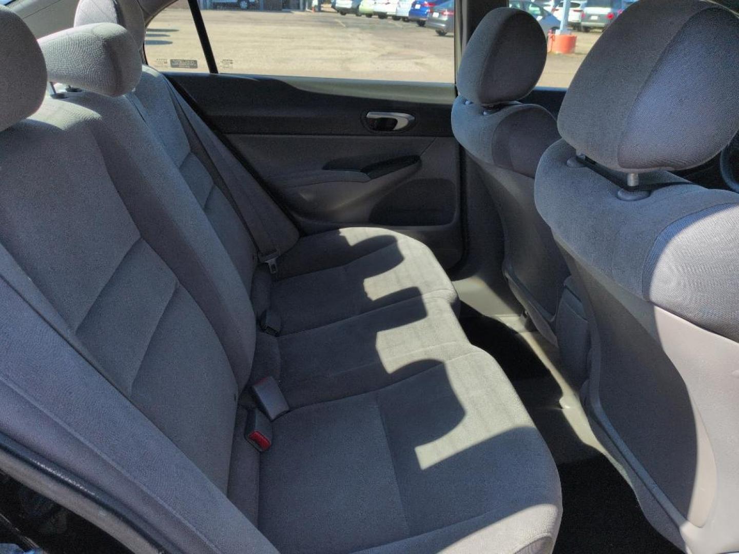 2008 BLACK Honda Civic LX (1HGFA165X8L) with an 4 Cyl, 1.8L engine, Automatic transmission, located at 10890 W. Colfax Ave., Lakewood, CO, 80215, (303) 274-7692, 39.739914, -105.120132 - Photo#19