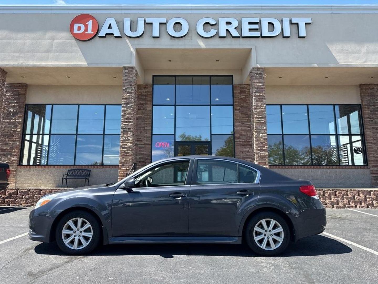 2011 Graphite Gray Metallic /Off Black Subaru Legacy 2.5i (4S3BMBG65B3) with an 2.5L 4-Cylinder engine, CVT transmission, located at 10890 W. Colfax Ave., Lakewood, CO, 80215, (303) 274-7692, 39.739914, -105.120132 - 2011 Subaru Legacy<br><br>D1 Auto NEVER charges dealer fees! All cars have clean titles and have been inspected for mechanical issues. We have financing for everyone. Good credit, bad credit, first time buyers.<br>CARFAX One-Owner. Clean CARFAX. Odometer is 30056 miles below market average!<br>Pleas - Photo#0