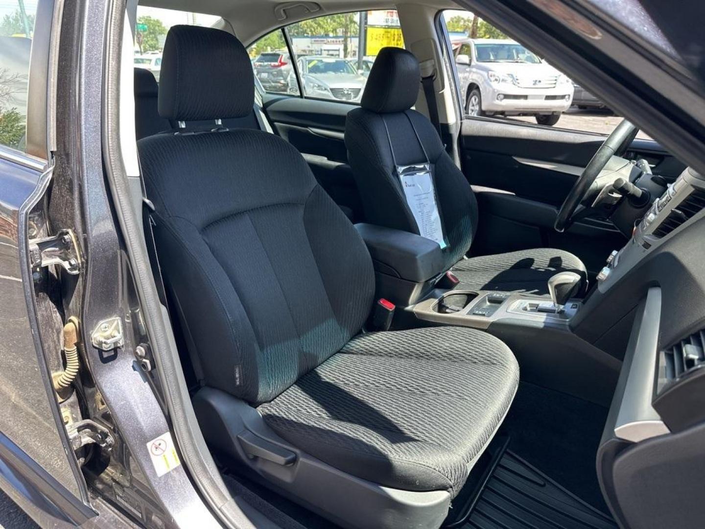2011 Graphite Gray Metallic /Off Black Subaru Legacy 2.5i (4S3BMBG65B3) with an 2.5L 4-Cylinder engine, CVT transmission, located at 10890 W. Colfax Ave., Lakewood, CO, 80215, (303) 274-7692, 39.739914, -105.120132 - 2011 Subaru Legacy<br><br>D1 Auto NEVER charges dealer fees! All cars have clean titles and have been inspected for mechanical issues. We have financing for everyone. Good credit, bad credit, first time buyers.<br>CARFAX One-Owner. Clean CARFAX. Odometer is 30056 miles below market average!<br>Pleas - Photo#14