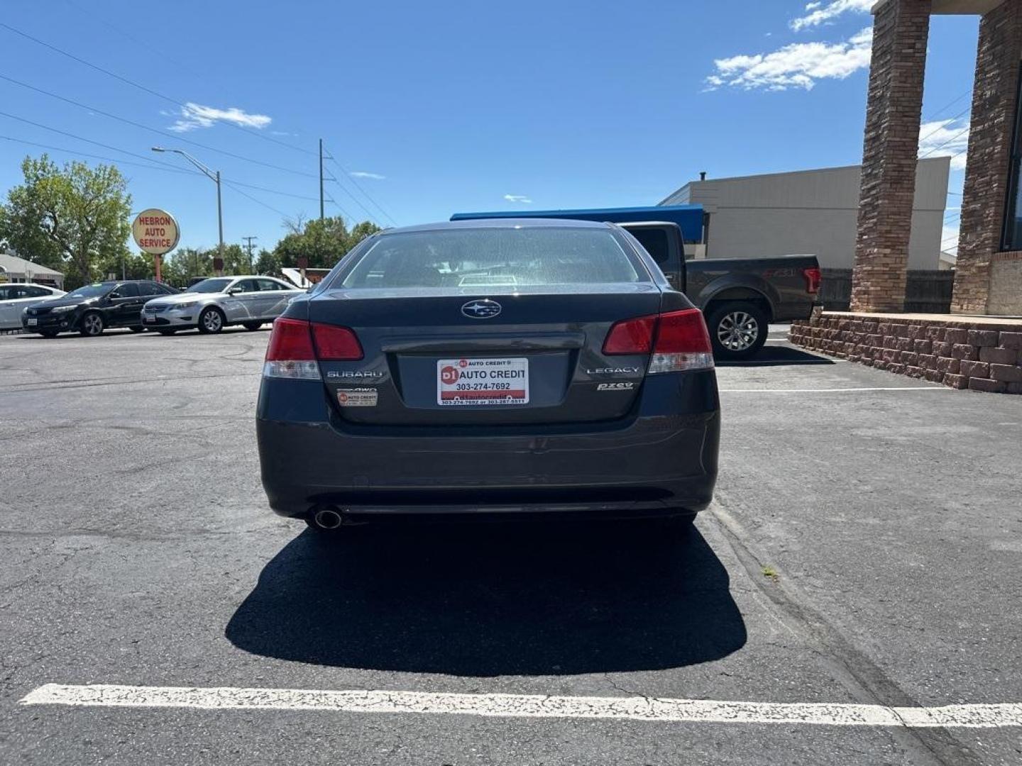 2011 Graphite Gray Metallic /Off Black Subaru Legacy 2.5i (4S3BMBG65B3) with an 2.5L 4-Cylinder engine, CVT transmission, located at 10890 W. Colfax Ave., Lakewood, CO, 80215, (303) 274-7692, 39.739914, -105.120132 - 2011 Subaru Legacy<br><br>D1 Auto NEVER charges dealer fees! All cars have clean titles and have been inspected for mechanical issues. We have financing for everyone. Good credit, bad credit, first time buyers.<br>CARFAX One-Owner. Clean CARFAX. Odometer is 30056 miles below market average!<br>Pleas - Photo#6