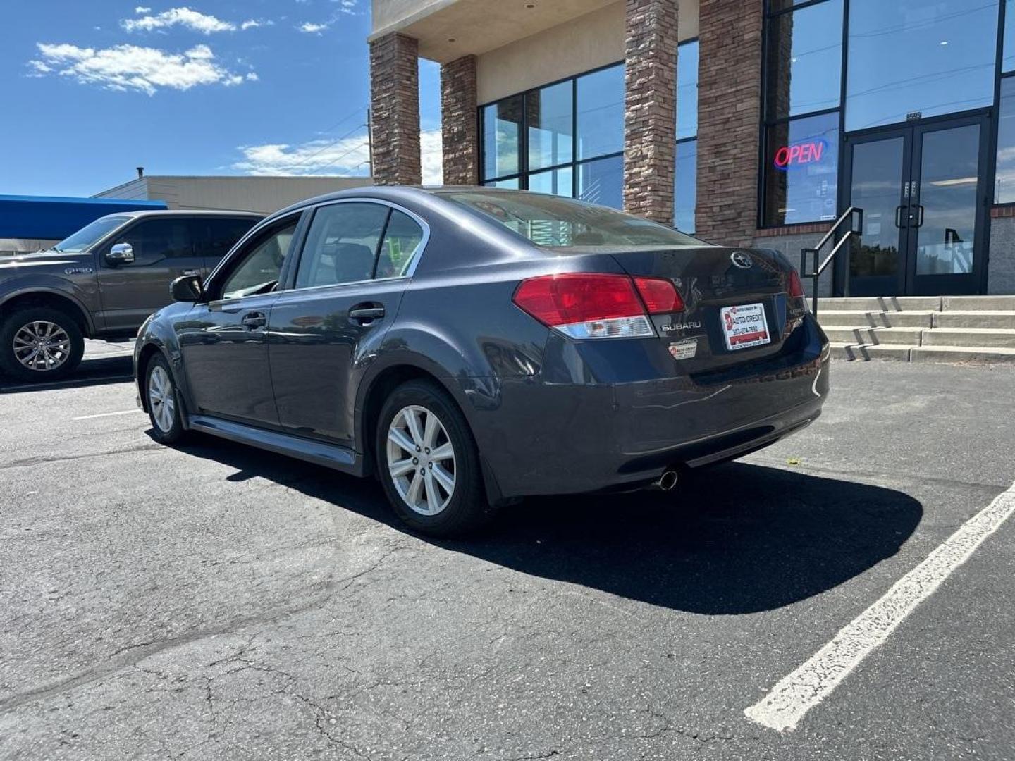 2011 Graphite Gray Metallic /Off Black Subaru Legacy 2.5i (4S3BMBG65B3) with an 2.5L 4-Cylinder engine, CVT transmission, located at 10890 W. Colfax Ave., Lakewood, CO, 80215, (303) 274-7692, 39.739914, -105.120132 - 2011 Subaru Legacy<br><br>D1 Auto NEVER charges dealer fees! All cars have clean titles and have been inspected for mechanical issues. We have financing for everyone. Good credit, bad credit, first time buyers.<br>CARFAX One-Owner. Clean CARFAX. Odometer is 30056 miles below market average!<br>Pleas - Photo#7