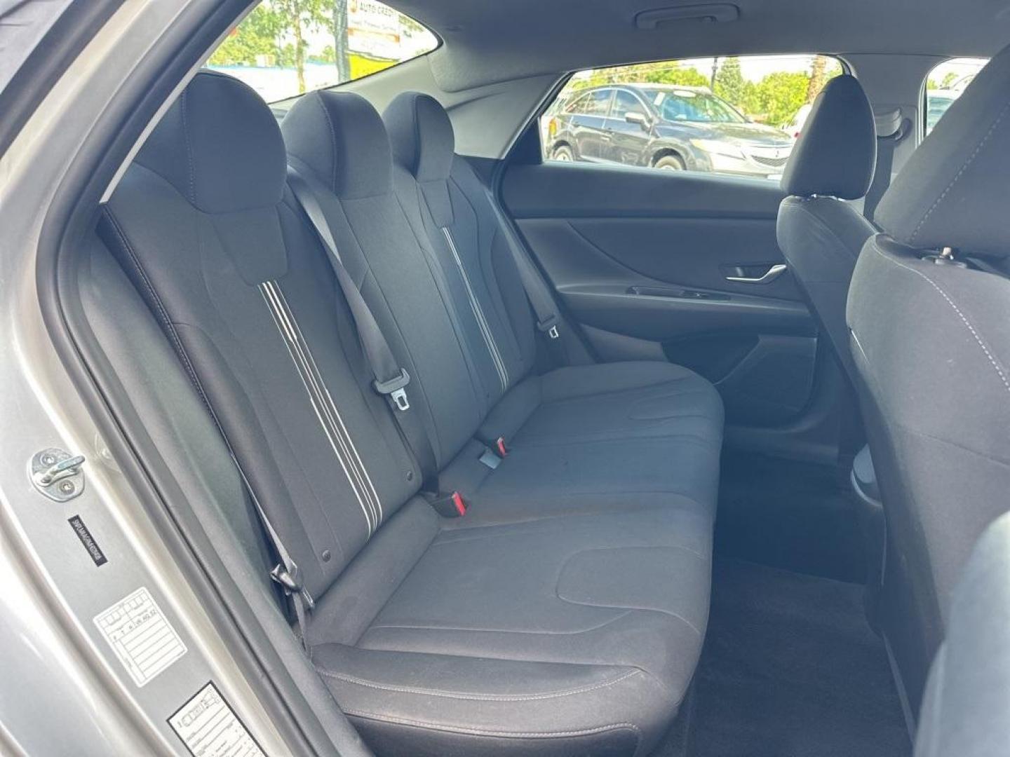 2021 Shimmering Silver Pearl /Black Hyundai Elantra SEL (5NPLM4AG9MH) with an 2.0L 4-Cylinder DOHC 16V engine, CVT transmission, located at 10890 W. Colfax Ave., Lakewood, CO, 80215, (303) 274-7692, 39.739914, -105.120132 - 2021 Hyundai Elantra One Owner, SEL loaded with, blind spot detection, Apple/Android Carplay, Lane departure warning, push button start and excellent fuel economy. <br><br>All Cars Have Clean Titles And Are Serviced Before Sale., CarfaxOne Owner, No Accidents, Apple/Android Car Play, Backup Camera, - Photo#17