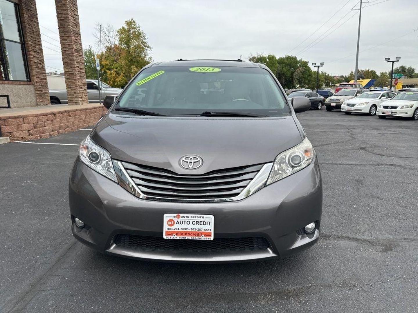2013 GRAY Toyota Sienna XLE FWD 8-PASSENGER (5TDYK3DC9DS) with an V6, 3.5L engine, Automatic transmission, located at 10890 W. Colfax Ave., Lakewood, CO, 80215, (303) 274-7692, 39.739914, -105.120132 - Photo#2