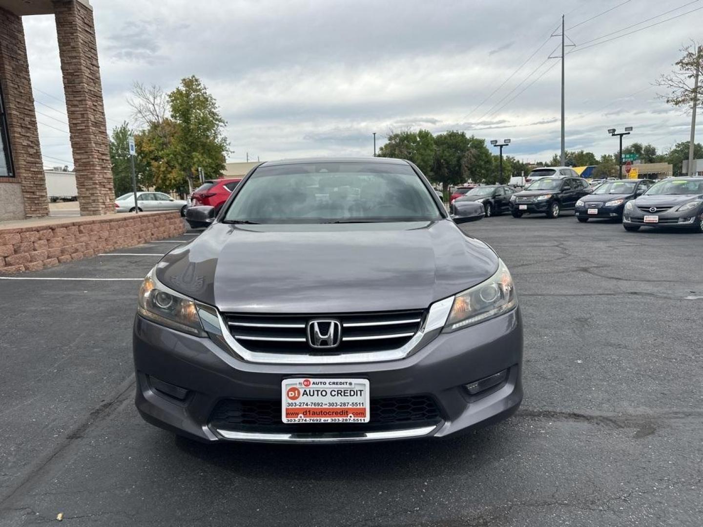 2015 Modern Steel Metallic /Gray Honda Accord EX-L (1HGCR2F80FA) with an 2.4L I4 DOHC i-VTEC 16V engine, CVT transmission, located at 10890 W. Colfax Ave., Lakewood, CO, 80215, (303) 274-7692, 39.739914, -105.120132 - 2015 Honda Accord in excellent condition inside and out. Clean title and really shows pride of ownership. Non smoker and loaded with, heated leather seats, Bluetooth with Bluetooh audio to play your music, sun roof, 2 sets of floor mats, and fully serviced. <br>All Cars Have Clean Titles And Are Ser - Photo#2