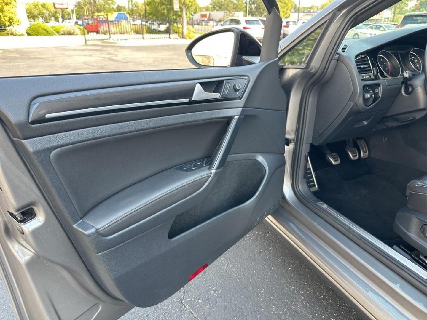 2016 Limestone Gray Metallic /Black Volkswagen Golf R Base (WVWUF7AUXGW) with an 2.0L TSI engine, Manual transmission, located at 10890 W. Colfax Ave., Lakewood, CO, 80215, (303) 274-7692, 39.739914, -105.120132 - 2016 Volkswagen Golf R, One Owner with a clean title and clean Carfax. Fully serviced and ready for Colorado. Heated leather seats, Fender Speakers and All Wheel Drive. <br><br>All Cars Have Clean Titles And Are Serviced Before Sale., Clean Carfax, No Accident, Backup Camera, Leather, Heated Seats, - Photo#30