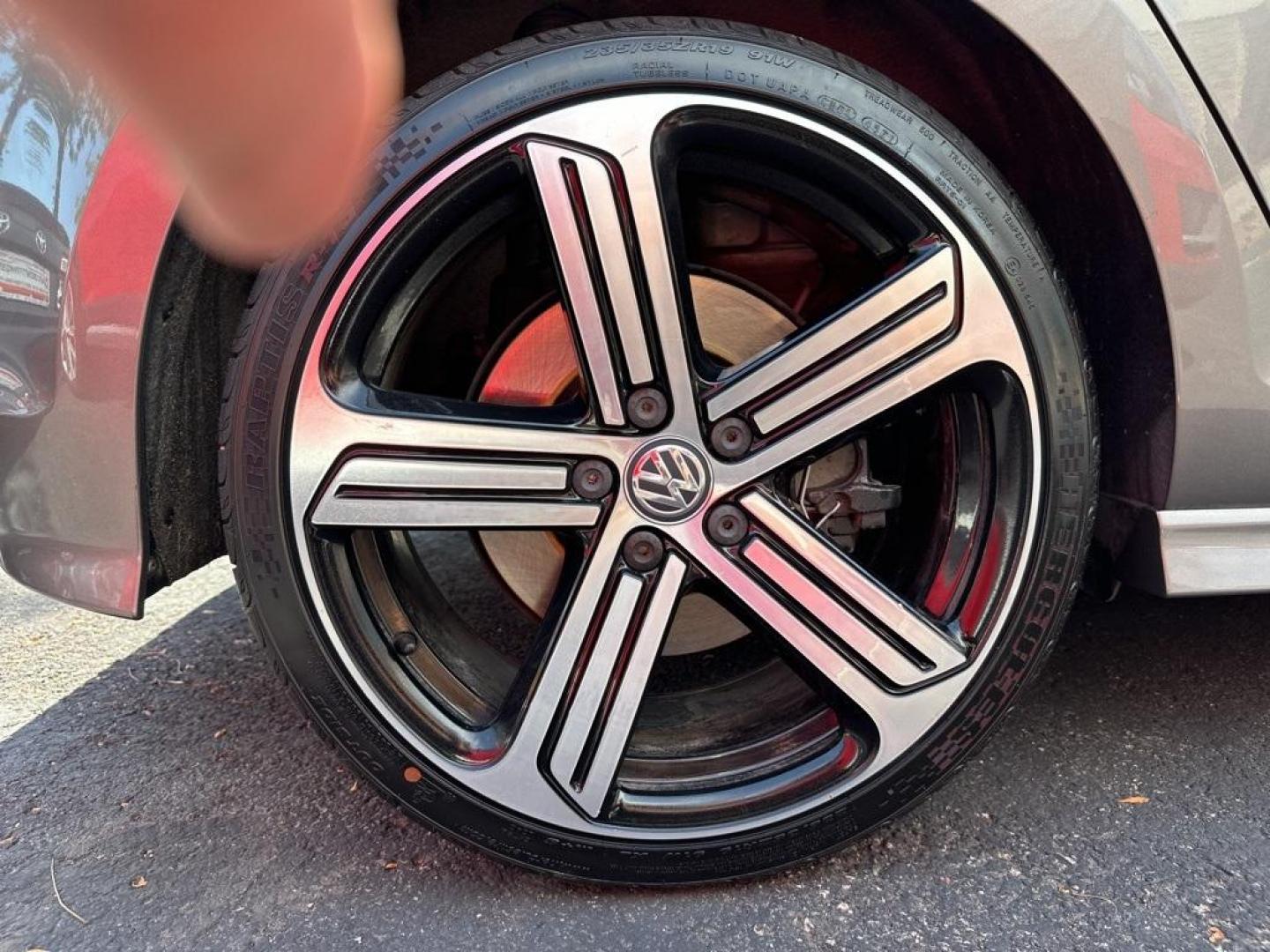 2016 Limestone Gray Metallic /Black Volkswagen Golf R Base (WVWUF7AUXGW) with an 2.0L TSI engine, Manual transmission, located at 10890 W. Colfax Ave., Lakewood, CO, 80215, (303) 274-7692, 39.739914, -105.120132 - 2016 Volkswagen Golf R, One Owner with a clean title and clean Carfax. Fully serviced and ready for Colorado. Heated leather seats, Fender Speakers and All Wheel Drive. <br><br>All Cars Have Clean Titles And Are Serviced Before Sale., Clean Carfax, No Accident, Backup Camera, Leather, Heated Seats, - Photo#38