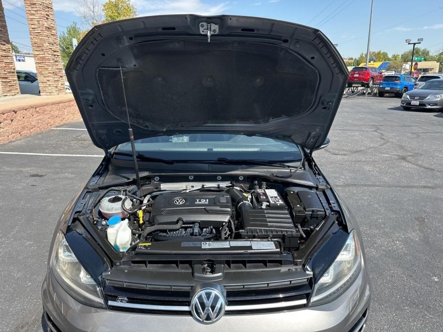 2016 Limestone Gray Metallic /Black Volkswagen Golf R Base (WVWUF7AUXGW) with an 2.0L TSI engine, Manual transmission, located at 10890 W. Colfax Ave., Lakewood, CO, 80215, (303) 274-7692, 39.739914, -105.120132 - 2016 Volkswagen Golf R, One Owner with a clean title and clean Carfax. Fully serviced and ready for Colorado. Heated leather seats, Fender Speakers and All Wheel Drive. <br><br>All Cars Have Clean Titles And Are Serviced Before Sale., Clean Carfax, No Accident, Backup Camera, Leather, Heated Seats, - Photo#42