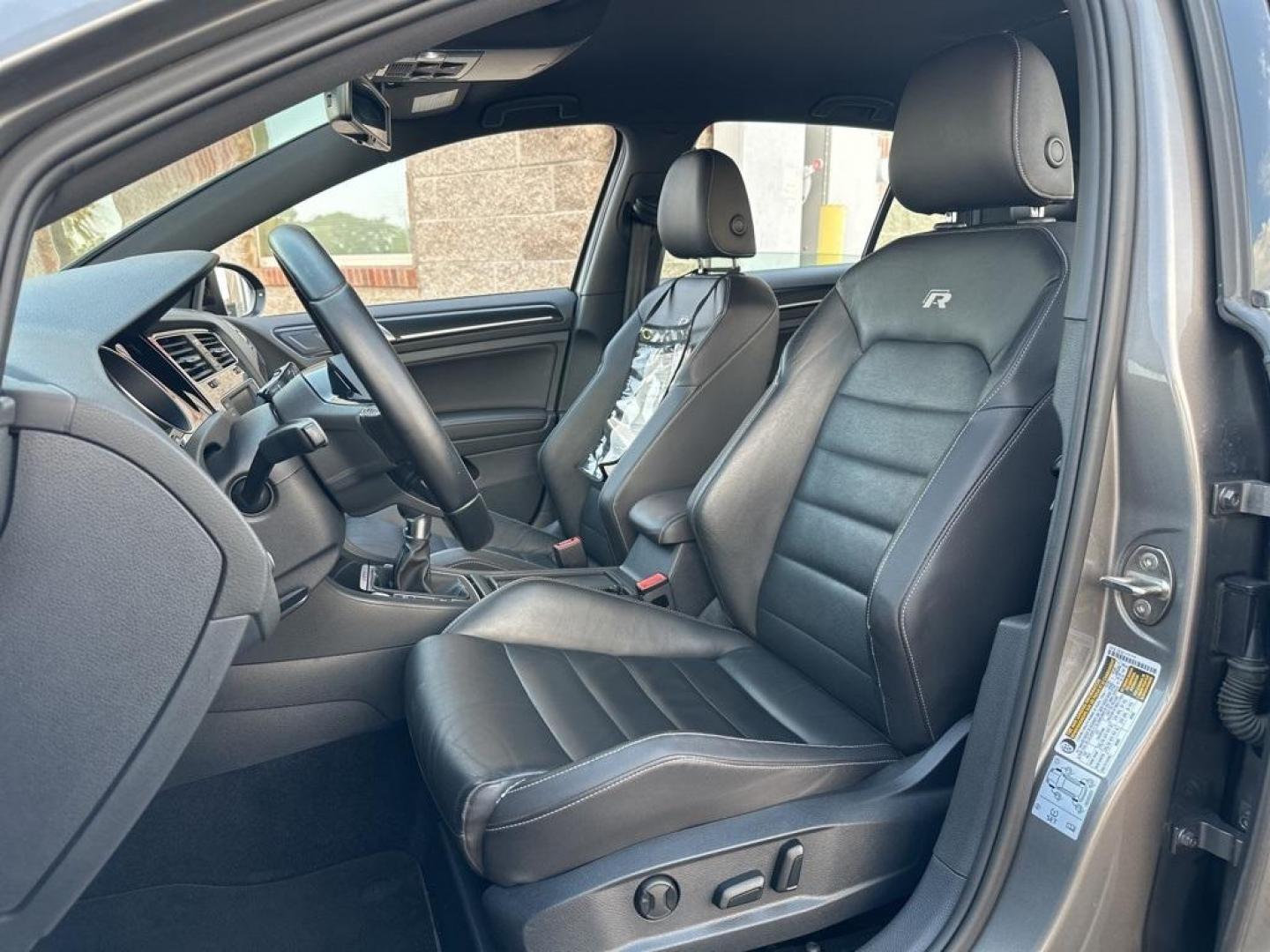 2016 Limestone Gray Metallic /Black Volkswagen Golf R Base (WVWUF7AUXGW) with an 2.0L TSI engine, Manual transmission, located at 10890 W. Colfax Ave., Lakewood, CO, 80215, (303) 274-7692, 39.739914, -105.120132 - 2016 Volkswagen Golf R, One Owner with a clean title and clean Carfax. Fully serviced and ready for Colorado. Heated leather seats, Fender Speakers and All Wheel Drive. <br><br>All Cars Have Clean Titles And Are Serviced Before Sale., Clean Carfax, No Accident, Backup Camera, Leather, Heated Seats, - Photo#8
