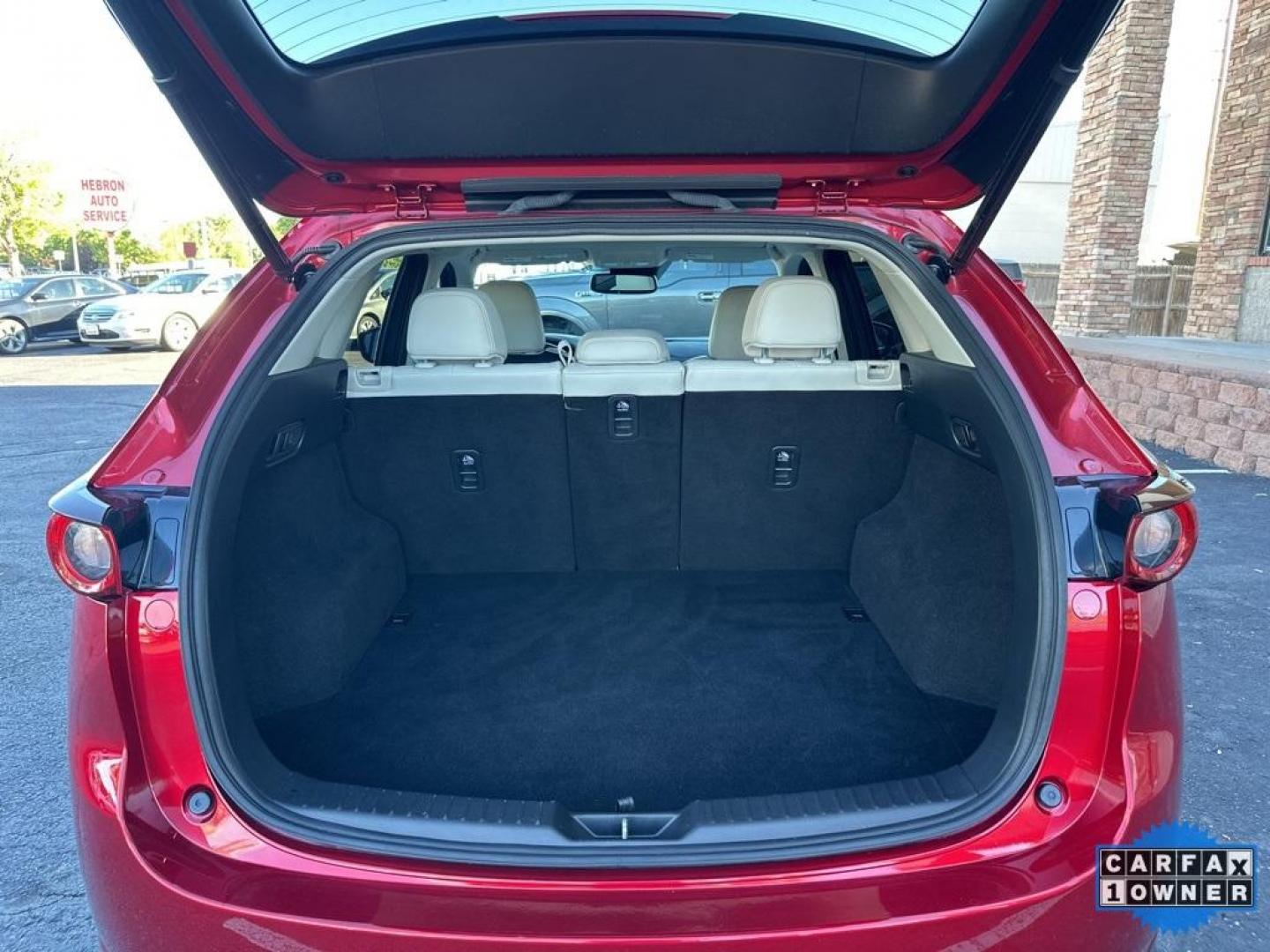 2019 Soul Red Crystal Metallic /Parchment Mazda CX-5 Grand Touring Reserve (JM3KFBDYXK0) with an 2.5L 4-Cylinder engine, Automatic transmission, located at 10890 W. Colfax Ave., Lakewood, CO, 80215, (303) 274-7692, 39.739914, -105.120132 - 2019 Mazda CX-5 Grand Touring Reserve in mint condition! Loaded with heated leather seats, heated steering wheel, heads up display, Apple/Android Carplay, panoramic roof, Bose speakers and more. <br><br>All Cars Have Clean Titles And Are Serviced Before Sale.<br>Apple/Android Car Play, All Books and - Photo#20