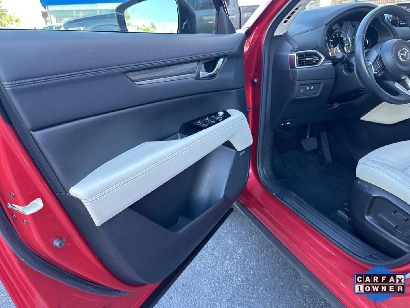 2019 Soul Red Crystal Metallic /Parchment Mazda CX-5 Grand Touring Reserve (JM3KFBDYXK0) with an 2.5L 4-Cylinder engine, Automatic transmission, located at 10890 W. Colfax Ave., Lakewood, CO, 80215, (303) 274-7692, 39.739914, -105.120132 - 2019 Mazda CX-5 Grand Touring Reserve in mint condition! Loaded with heated leather seats, heated steering wheel, heads up display, Apple/Android Carplay, panoramic roof, Bose speakers and more. <br><br>All Cars Have Clean Titles And Are Serviced Before Sale.<br>Apple/Android Car Play, All Books and - Photo#26
