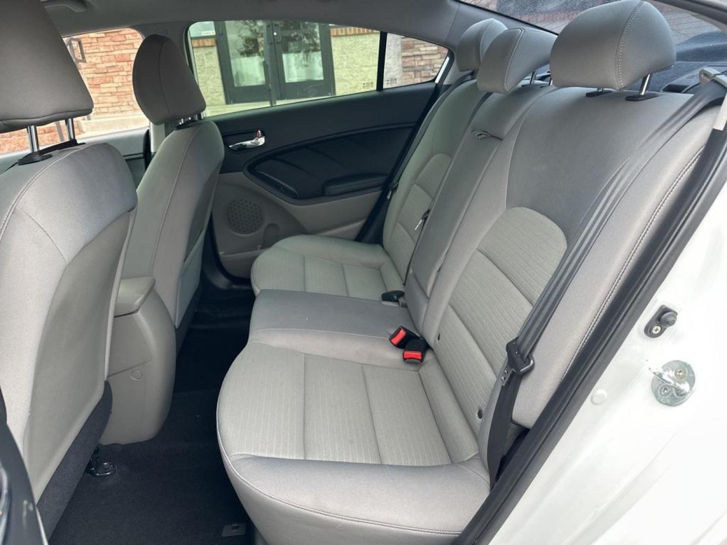 2016 Snow White Pearl /Gray Kia Forte LX (KNAFX4A64G5) with an 1.8L I4 DOHC Dual CVVT engine, Automatic transmission, located at 10890 W. Colfax Ave., Lakewood, CO, 80215, (303) 274-7692, 39.739914, -105.120132 - 2016 Kia Forte<br><br>D1 Auto NEVER charges dealer fees! All cars have clean titles and have been inspected for mechanical issues. We have financing for everyone. Good credit, bad credit, first time buyers.<br><br>Please call Lakewood Location 303-274-7692 or Thornton 303-287-5511 to schedule a test - Photo#17