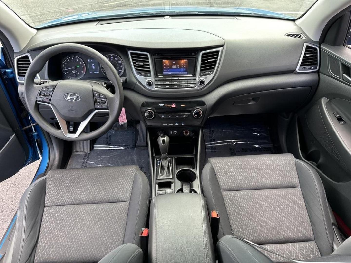 2017 Caribbean Blue /Black Hyundai Tucson SE (KM8J3CA40HU) with an 2.0L DOHC engine, Automatic transmission, located at 10890 W. Colfax Ave., Lakewood, CO, 80215, (303) 274-7692, 39.739914, -105.120132 - 2017 Hyundai Tucson All Wheel Drive with clean Colorado title and fully serviced in excellent condition inside and out. Backup Camera, Bluetooth and more.<br><br>All Cars Have Clean Titles And Are Serviced Before Sale., Backup Camera, AWD.<br>D1 Auto NEVER charges dealer fees! All cars have clean ti - Photo#9