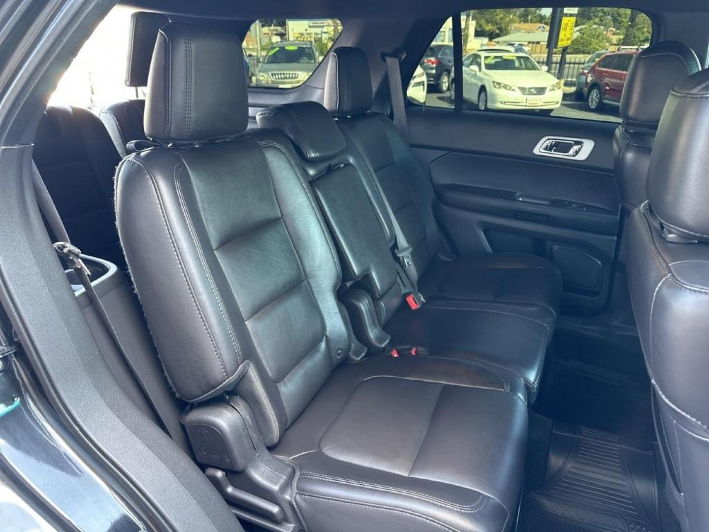 2014 Tuxedo Black Metallic /Black Ford Explorer Limited (1FM5K8F87EG) with an V6 engine, Automatic transmission, located at 10890 W. Colfax Ave., Lakewood, CO, 80215, (303) 274-7692, 39.739914, -105.120132 - 2014 Ford Explorer, Linited, 4x4 in excellent condition inside and out. Loaded with heated leather seats front and rear, backup camera, Bluetiith, seating for 7 and much more. Non smoker and fully serviced. <br><br>All Cars Have Clean Titles And Are Serviced Before Sale., Backup Camera, Leather, Hea - Photo#18