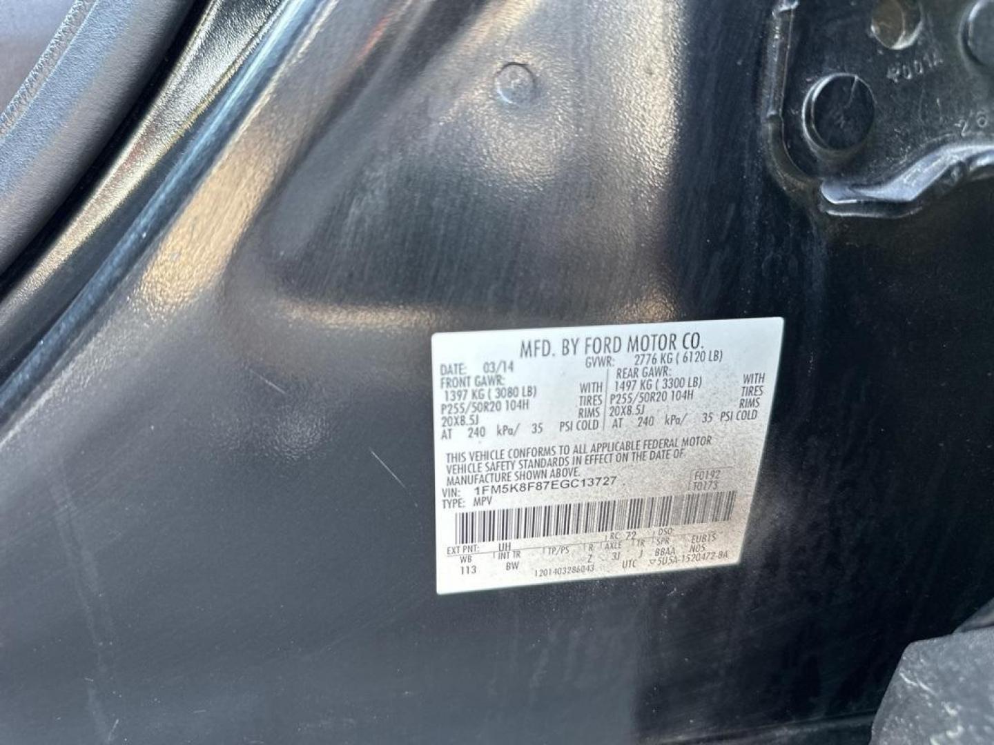 2014 Tuxedo Black Metallic /Black Ford Explorer Limited (1FM5K8F87EG) with an V6 engine, Automatic transmission, located at 10890 W. Colfax Ave., Lakewood, CO, 80215, (303) 274-7692, 39.739914, -105.120132 - 2014 Ford Explorer, Linited, 4x4 in excellent condition inside and out. Loaded with heated leather seats front and rear, backup camera, Bluetiith, seating for 7 and much more. Non smoker and fully serviced. <br><br>All Cars Have Clean Titles And Are Serviced Before Sale., Backup Camera, Leather, Hea - Photo#29