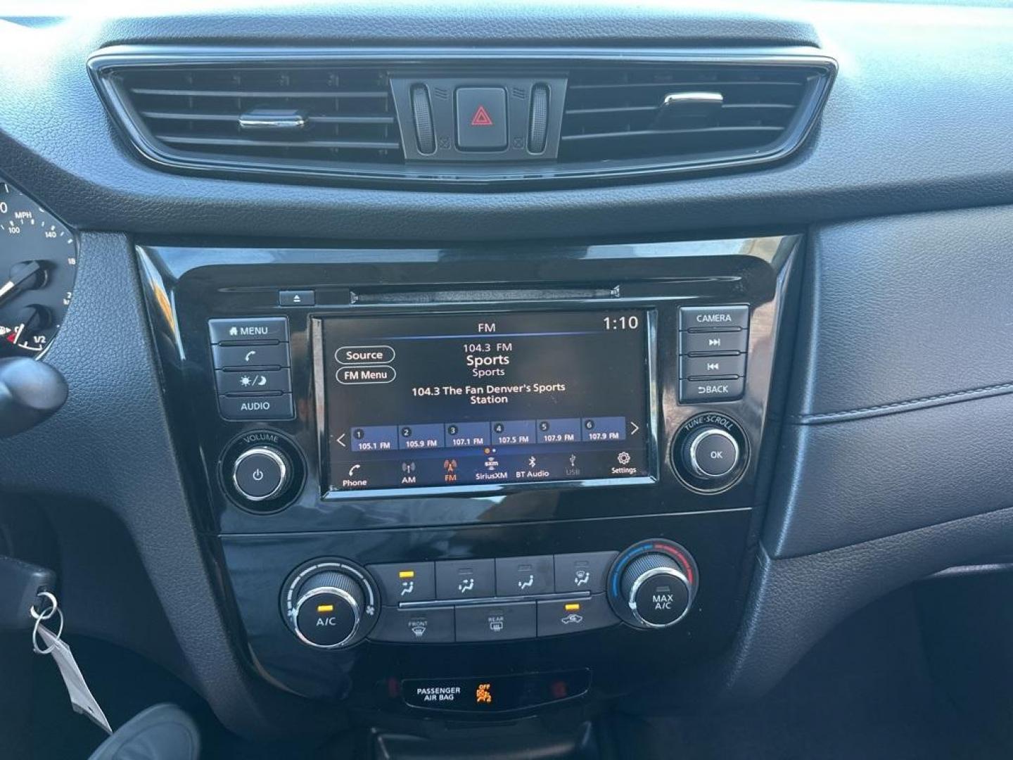 2019 Glacier White /Charcoal Nissan Rogue S (5N1AT2MV6KC) with an 2.5L I4 DOHC 16V engine, CVT transmission, located at 10890 W. Colfax Ave., Lakewood, CO, 80215, (303) 274-7692, 39.739914, -105.120132 - 2019 Nissan Rogue All Wheel Drive, One Owner, Mint Condition. <br>All Cars Have Clean Titles And Are Serviced Before Sale., CarfaxOne Owner, No Accidents, Backup Camera, Non Smoker, No Pet Odor Or Hair, AWD.<br><br>D1 Auto NEVER charges dealer fees! All cars have clean titles and have been inspected - Photo#11