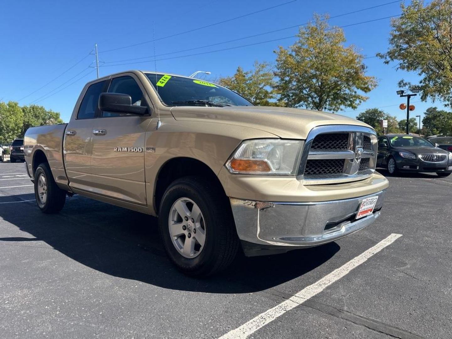 2011 White Gold Clearcoat /Dark Slate/Medium Graystone Ram 1500 SLT (1D7RV1GT8BS) with an HEMI 5.7L V8 Multi Displacement VVT engine, Automatic transmission, located at 10890 W. Colfax Ave., Lakewood, CO, 80215, (303) 274-7692, 39.739914, -105.120132 - 2011 Ram 1500<br><br>D1 Auto NEVER charges dealer fees! All cars have clean titles and have been inspected for mechanical issues. We have financing for everyone. Good credit, bad credit, first time buyers.<br><br>Please call Lakewood Location 303-274-7692 or Thornton 303-287-5511 to schedule a test - Photo#3