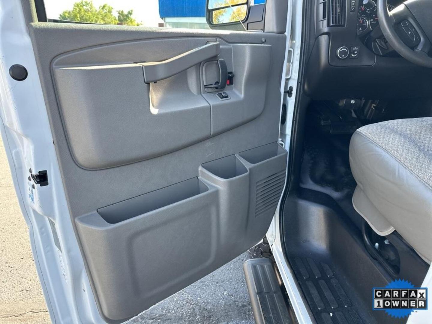 2019 Summit White /Medium Pewter GMC Savana 2500 Work Van (1GTW7AFG1K1) with an Vortec 6.0L V8 SFI Flex Fuel engine, Automatic transmission, located at 10890 W. Colfax Ave., Lakewood, CO, 80215, (303) 274-7692, 39.739914, -105.120132 - 4x4 Conversion and 6.0L Engine. Loaded up with storage bins, ladder racks and ready to go to work. Fully serviced with no mechanical issues.<br>In House Financing Available.<br><br>All Cars Have Clean Titles And Are Serviced Before Sale., Backup Camera, Savana 2500 Work Van 4x4 Conversion, Vortec 6 - Photo#22