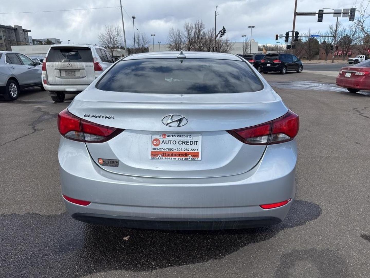 2016 SILVER Hyundai Elantra LIMITED (5NPDH4AE6GH) with an 4 Cyl, 1.8L engine, Automatic transmission, located at 10890 W. Colfax Ave., Lakewood, CO, 80215, (303) 274-7692, 39.739914, -105.120132 - Photo#28