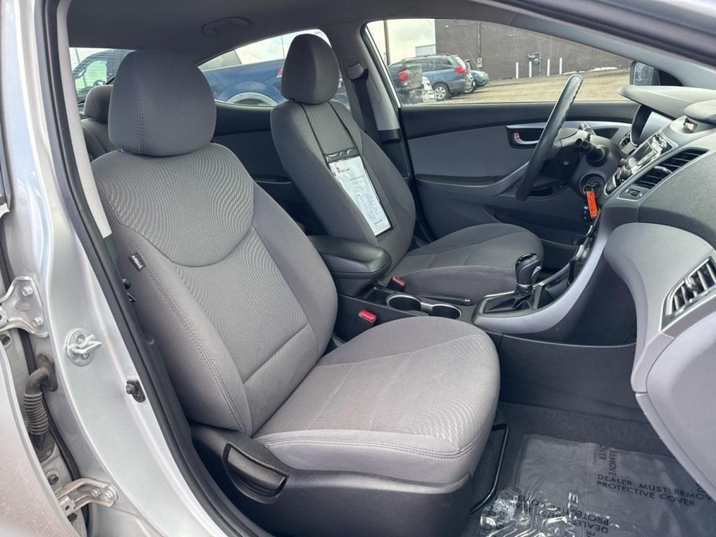 2016 SILVER Hyundai Elantra LIMITED (5NPDH4AE6GH) with an 4 Cyl, 1.8L engine, Automatic transmission, located at 10890 W. Colfax Ave., Lakewood, CO, 80215, (303) 274-7692, 39.739914, -105.120132 - Photo#32