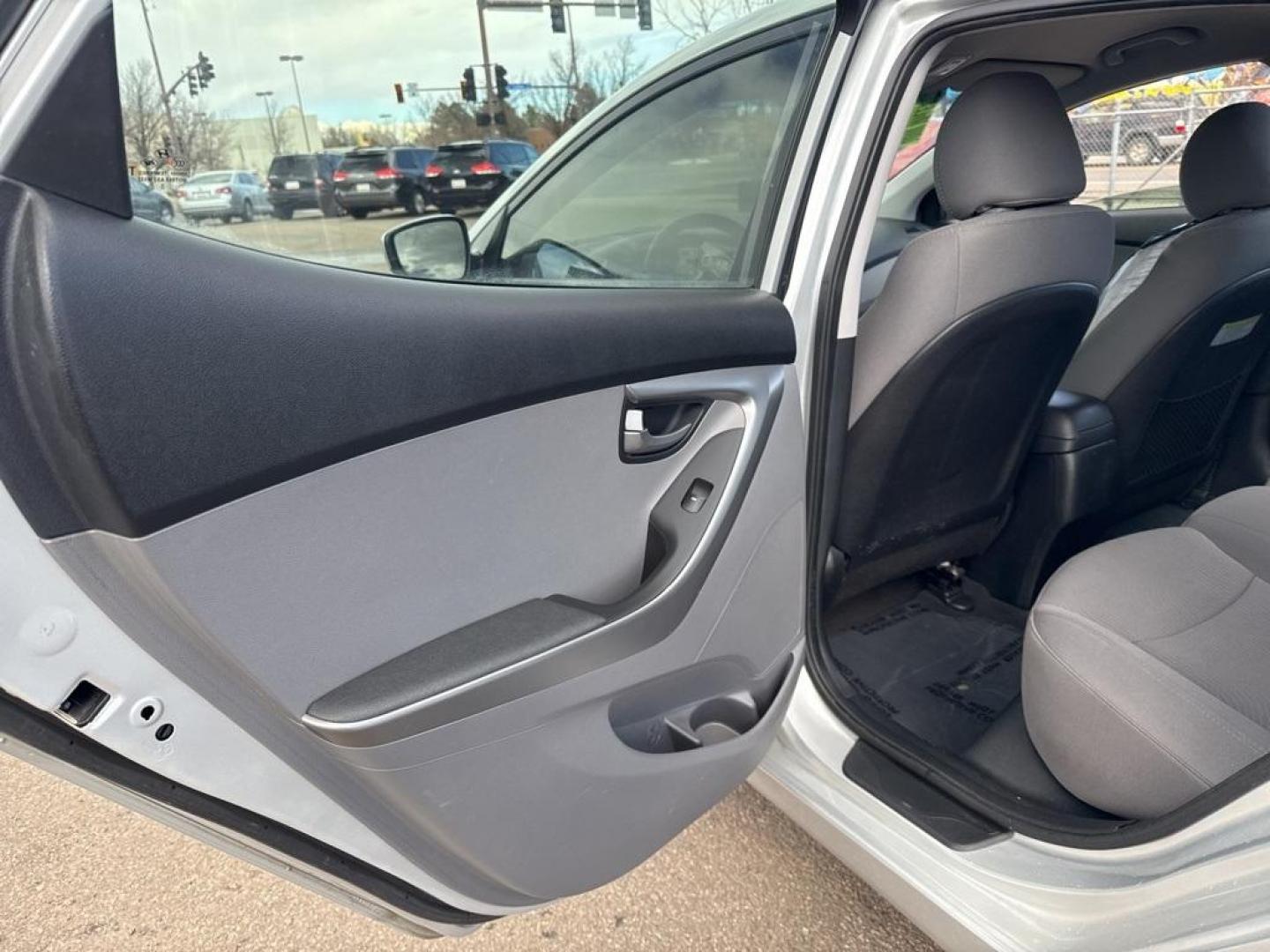 2016 SILVER Hyundai Elantra LIMITED (5NPDH4AE6GH) with an 4 Cyl, 1.8L engine, Automatic transmission, located at 10890 W. Colfax Ave., Lakewood, CO, 80215, (303) 274-7692, 39.739914, -105.120132 - Photo#35