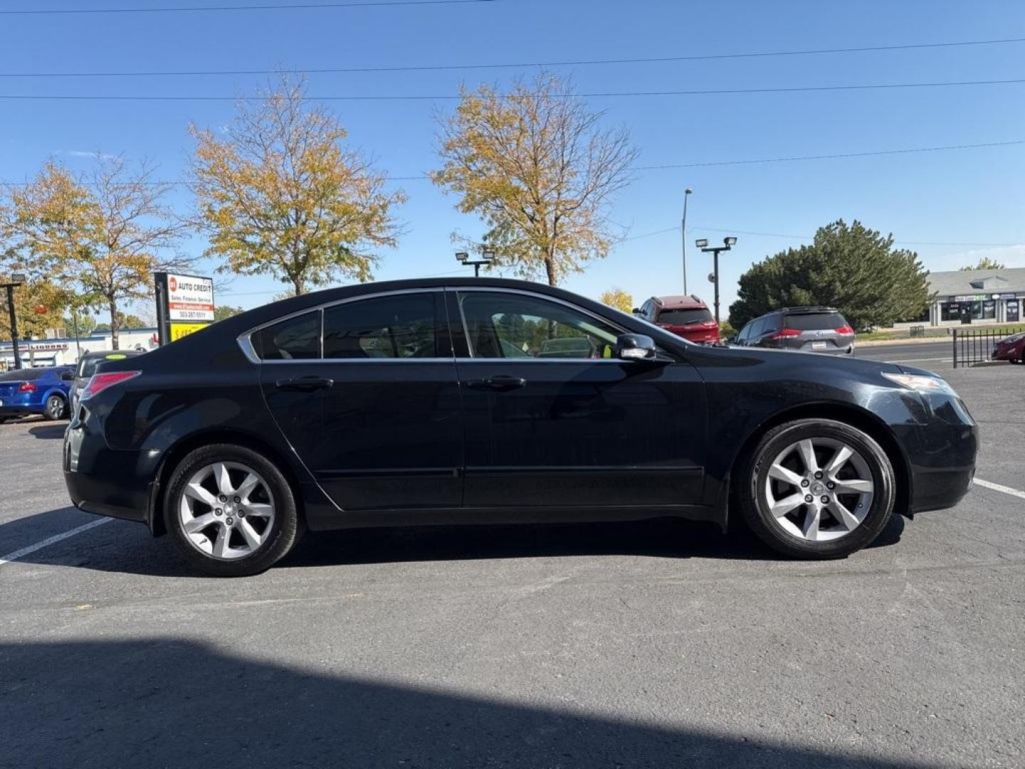 2013 Crystal Black Pearl /Graystone Acura TL 3.5 (19UUA8F53DA) with an 3.5L V6 SOHC VTEC 24V engine, Automatic transmission, located at 10890 W. Colfax Ave., Lakewood, CO, 80215, (303) 274-7692, 39.739914, -105.120132 - 2013 Acura TL Fully loaded and in excellent condition. Non smoker, non pet car that has been fully serviced. No accidents and really shows pride of ownership.<br><br>All Cars Have Clean Titles And Are Serviced Before Sale., Clean Carfax, No Accident, All Books and Keys, New Tires, Backup Camera, Lea - Photo#4