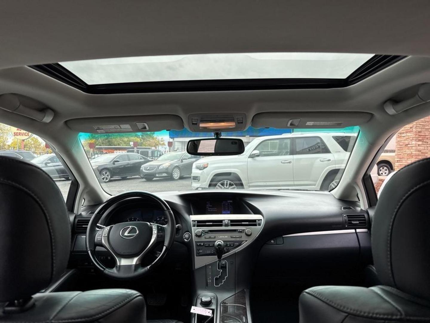 2015 Silver Lining Metallic /Black Lexus RX 350 (2T2BK1BAXFC) with an 3.5L V6 DOHC Dual VVT-i 24V engine, Automatic transmission, located at 10890 W. Colfax Ave., Lakewood, CO, 80215, (303) 274-7692, 39.739914, -105.120132 - 2015 Lexus RX 350 fully serviced including new tires. Clean Carfax and loaded with, heated and cooled seats, blindspot monitoring, backup camera, Bluetooth, sun roof and much more. This car has no signs of ever having pets or a smoker in it. <br>All Cars Have Clean Titles And Are Serviced Before Sal - Photo#14