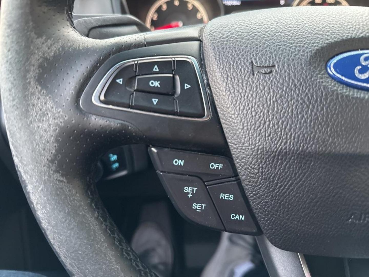 2016 GRAY Ford Focus ST (1FADP3L92GL) with an 4 Cyl, 2.0L engine, Manual transmission, located at 10890 W. Colfax Ave., Lakewood, CO, 80215, (303) 274-7692, 39.739914, -105.120132 - <b>Summary</b><br>Completley stock ST and zero signs of abuse. This is probaly the cleanest one in town. Fully serviced including new turbo and new tires. So much fun to drive! No Accidents and ready to go!<br><br><b>Vehicle Details</b><br>Discover the 2016 Ford Focus ST, a dynamic blend of performa - Photo#57