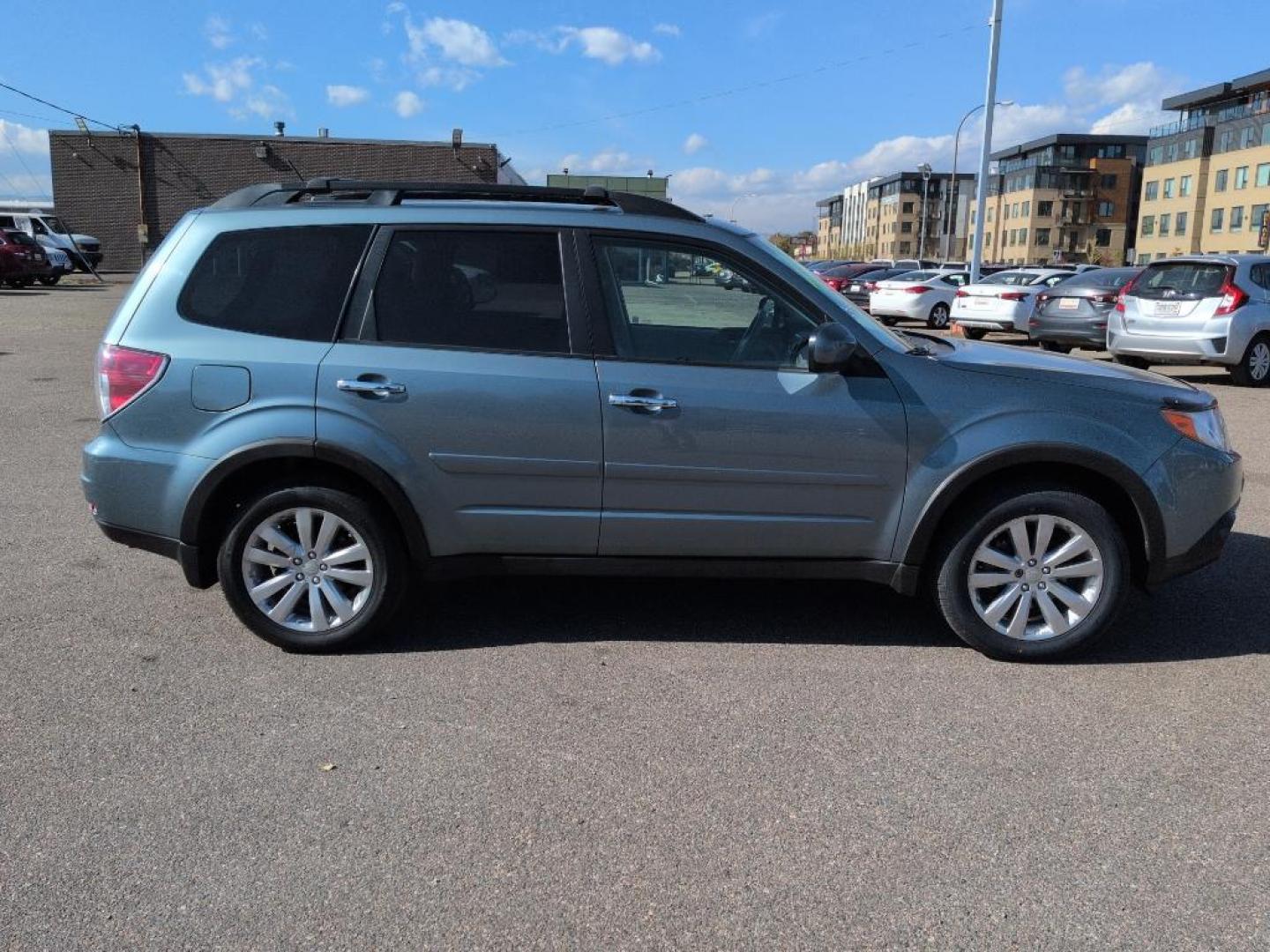 2011 GREEN Subaru Forester 2.5X Premium AWP (JF2SHADC4BH) with an 4 Cyl, 2.5L engine, Automatic transmission, located at 10890 W. Colfax Ave., Lakewood, CO, 80215, (303) 274-7692, 39.739914, -105.120132 - Photo#3