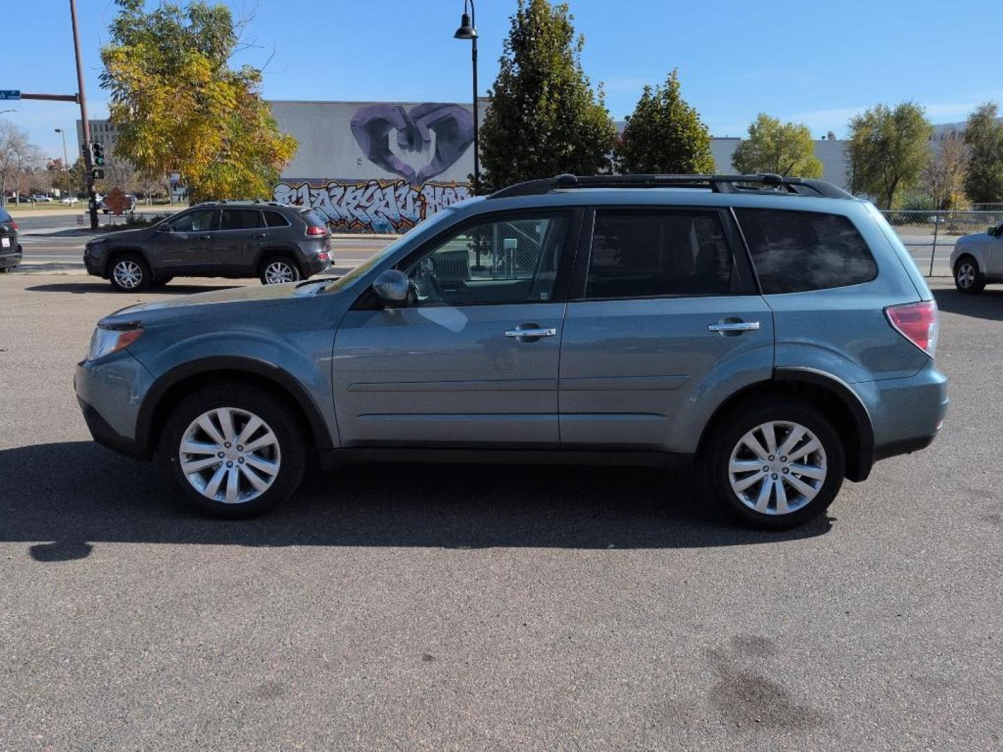 2011 GREEN Subaru Forester 2.5X Premium AWP (JF2SHADC4BH) with an 4 Cyl, 2.5L engine, Automatic transmission, located at 10890 W. Colfax Ave., Lakewood, CO, 80215, (303) 274-7692, 39.739914, -105.120132 - Photo#7