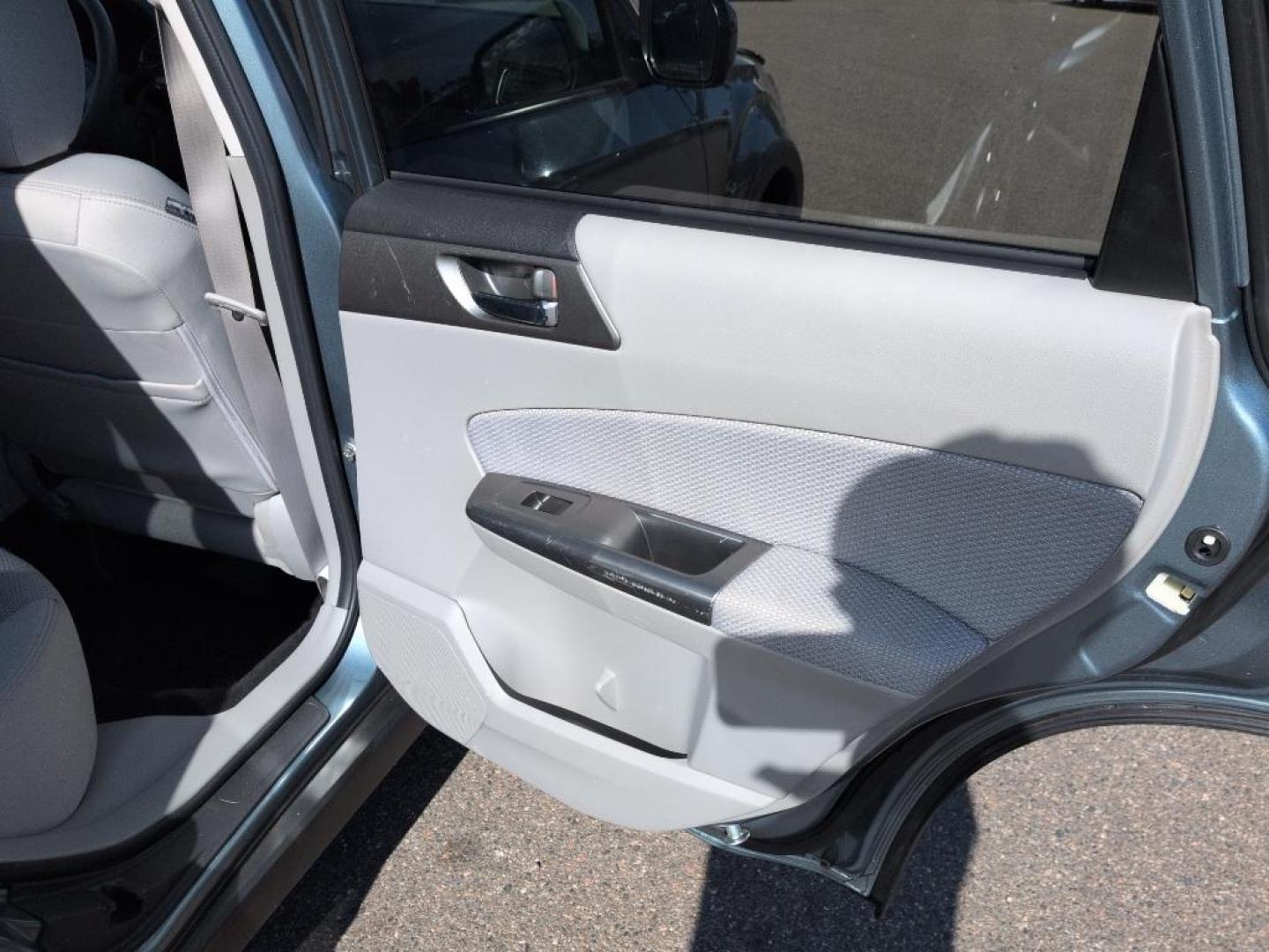 2011 GREEN Subaru Forester 2.5X Premium AWP (JF2SHADC4BH) with an 4 Cyl, 2.5L engine, Automatic transmission, located at 10890 W. Colfax Ave., Lakewood, CO, 80215, (303) 274-7692, 39.739914, -105.120132 - Photo#20