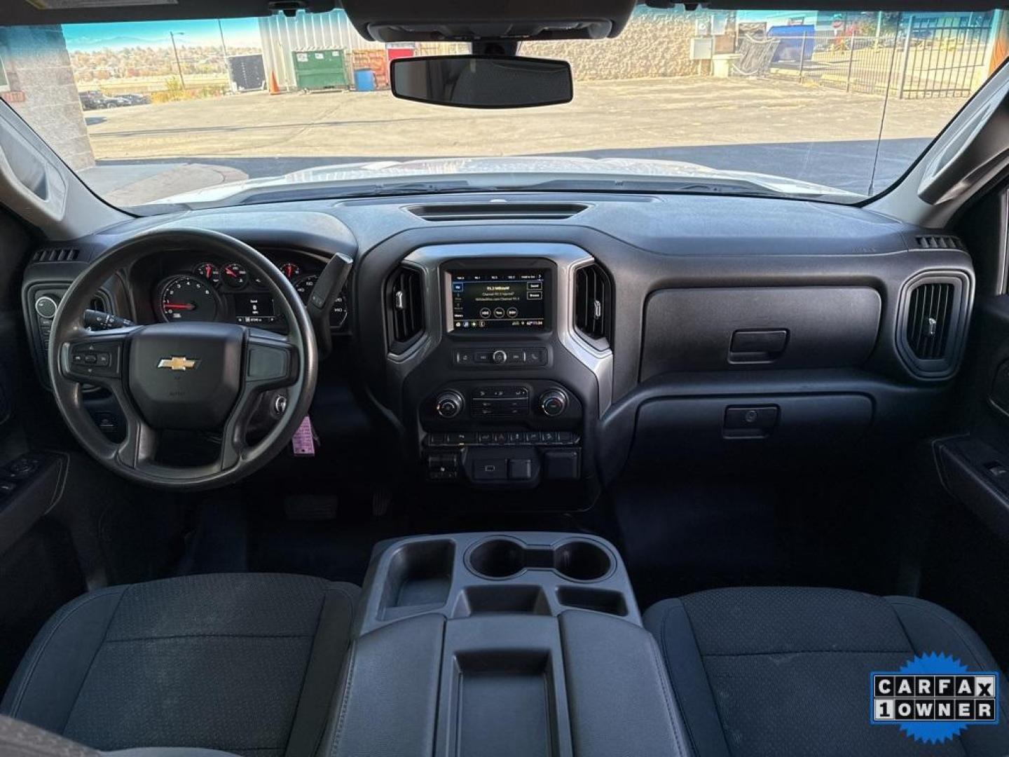 2019 Summit White /Black Chevrolet Silverado 1500 WT (1GCRYAEFXKZ) with an EcoTec3 5.3L V8 engine, Automatic transmission, located at 10890 W. Colfax Ave., Lakewood, CO, 80215, (303) 274-7692, 39.739914, -105.120132 - 2019 Chevrolet Silverado 1500 4x4, Quad Cab in great condition and fully serviced. This truck is ready for work or pleasure and equiped with the desirable 5.3L engine. <br>All Cars Have Clean Titles And Are Serviced Before Sale., CarfaxOne Owner, No Accidents, Backup Camera, Non Smoker, No Pet Odor - Photo#10