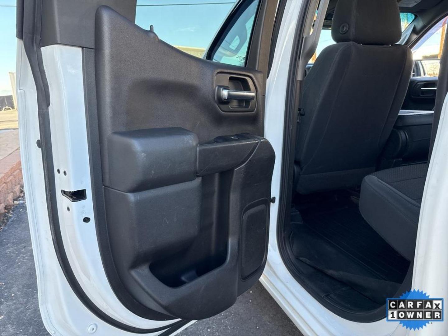 2019 Summit White /Black Chevrolet Silverado 1500 WT (1GCRYAEFXKZ) with an EcoTec3 5.3L V8 engine, Automatic transmission, located at 10890 W. Colfax Ave., Lakewood, CO, 80215, (303) 274-7692, 39.739914, -105.120132 - 2019 Chevrolet Silverado 1500 4x4, Quad Cab in great condition and fully serviced. This truck is ready for work or pleasure and equiped with the desirable 5.3L engine. <br>All Cars Have Clean Titles And Are Serviced Before Sale., CarfaxOne Owner, No Accidents, Backup Camera, Non Smoker, No Pet Odor - Photo#22