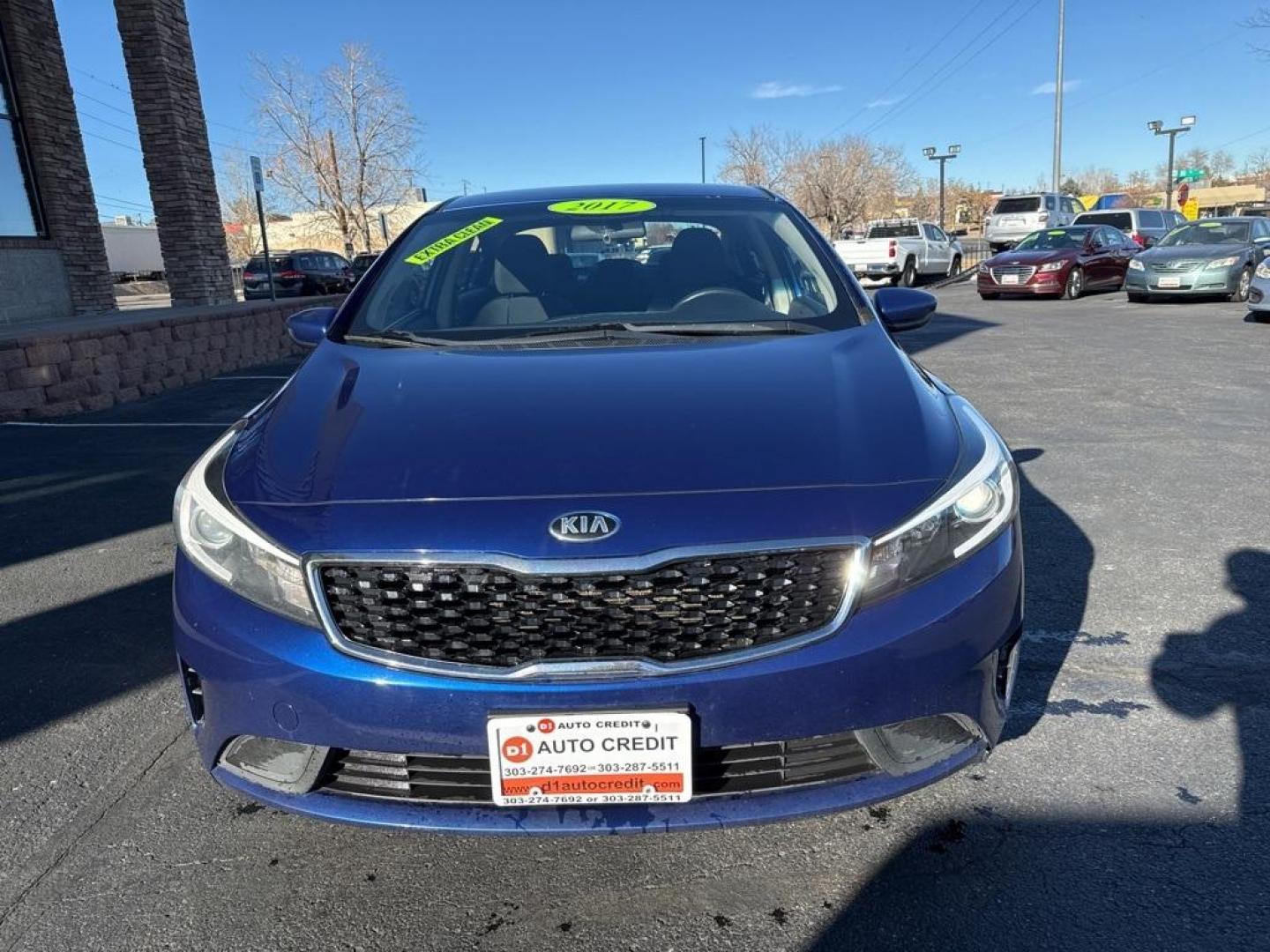 2017 BLUE Kia Forte LX 6A (3KPFL4A71HE) with an 4 Cyl, 2.0L engine, Automatic transmission, located at 10890 W. Colfax Ave., Lakewood, CO, 80215, (303) 274-7692, 39.739914, -105.120132 - Discover exceptional value and reliability with this 2017 Kia Forte LX 6A, now available at our dealership. This well-maintained sedan offers everything you need for a comfortable and efficient driving experience. Equipped with a robust 4-cylinder, 2.0L engine, and smooth 6-speed automatic transmiss - Photo#27