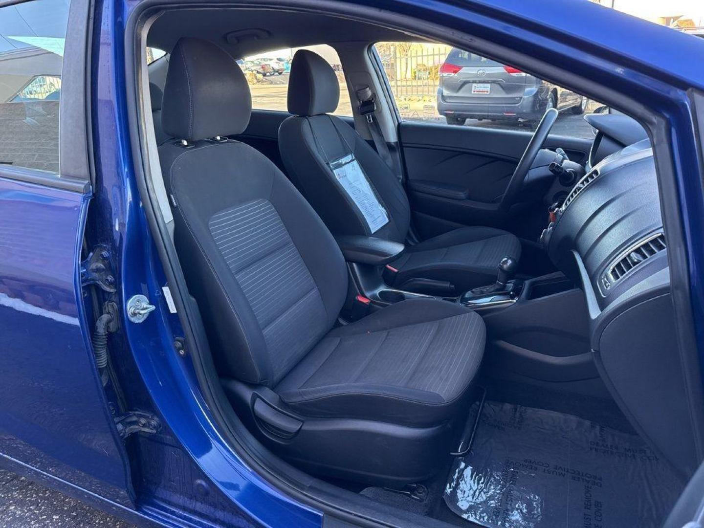 2017 BLUE Kia Forte LX 6A (3KPFL4A71HE) with an 4 Cyl, 2.0L engine, Automatic transmission, located at 10890 W. Colfax Ave., Lakewood, CO, 80215, (303) 274-7692, 39.739914, -105.120132 - Discover exceptional value and reliability with this 2017 Kia Forte LX 6A, now available at our dealership. This well-maintained sedan offers everything you need for a comfortable and efficient driving experience. Equipped with a robust 4-cylinder, 2.0L engine, and smooth 6-speed automatic transmiss - Photo#15