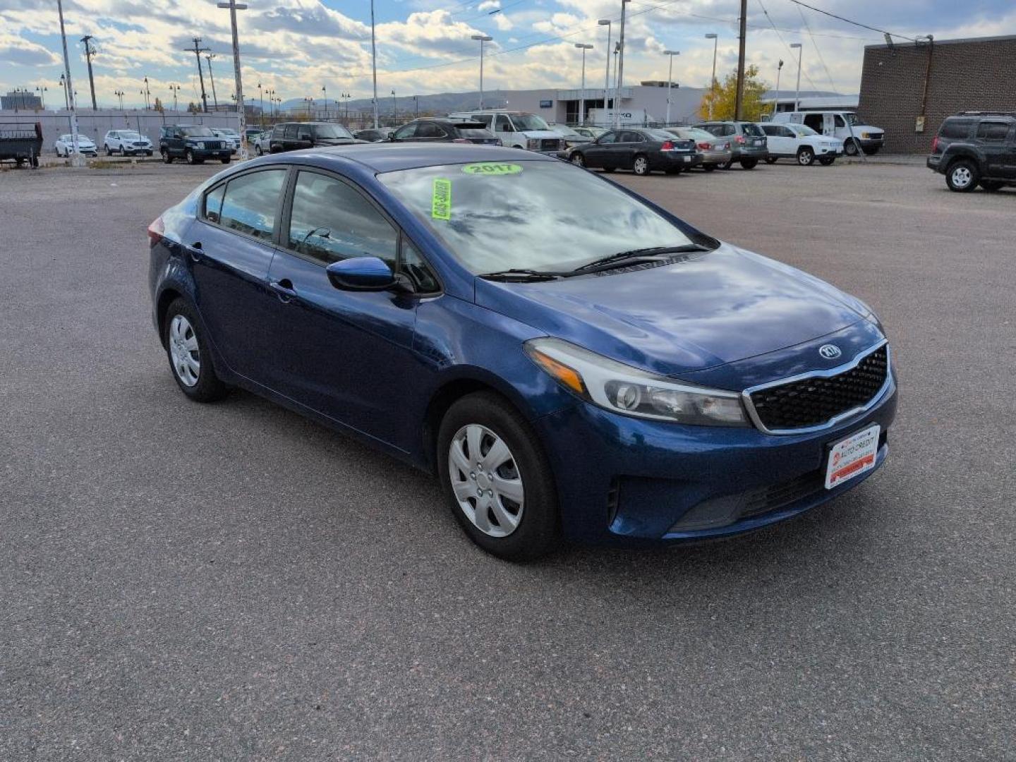 2017 BLUE Kia Forte LX 6A (3KPFL4A71HE) with an 4 Cyl, 2.0L engine, Automatic transmission, located at 10890 W. Colfax Ave., Lakewood, CO, 80215, (303) 274-7692, 39.739914, -105.120132 - Discover exceptional value and reliability with this 2017 Kia Forte LX 6A, now available at our dealership. This well-maintained sedan offers everything you need for a comfortable and efficient driving experience. Equipped with a robust 4-cylinder, 2.0L engine, and smooth 6-speed automatic transmiss - Photo#2