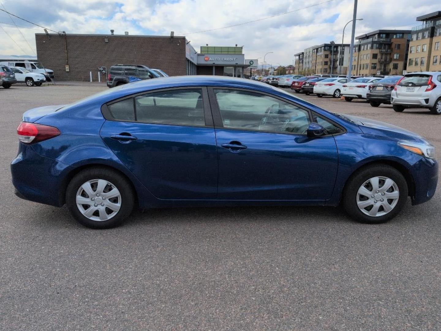 2017 BLUE Kia Forte LX 6A (3KPFL4A71HE) with an 4 Cyl, 2.0L engine, Automatic transmission, located at 10890 W. Colfax Ave., Lakewood, CO, 80215, (303) 274-7692, 39.739914, -105.120132 - Discover exceptional value and reliability with this 2017 Kia Forte LX 6A, now available at our dealership. This well-maintained sedan offers everything you need for a comfortable and efficient driving experience. Equipped with a robust 4-cylinder, 2.0L engine, and smooth 6-speed automatic transmiss - Photo#3