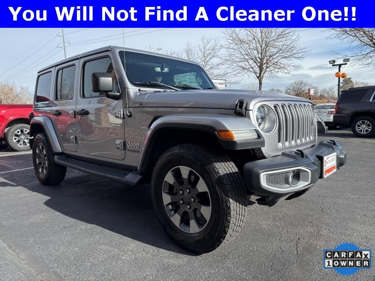 2018 SILVER Jeep Wrangler Unlimited Sahara (1C4HJXEG2JW) with an V6, 3.6L engine, Automatic transmission, located at 10890 W. Colfax Ave., Lakewood, CO, 80215, (303) 274-7692, 39.739914, -105.120132 - <b>Summary</b><br>One Owner And In Excellent Condition, Apple/ Android Carplay, Fully Serviced And Ready For Colorado! Non smoker, you will not find a cleaner Jeep Wrangler anywhere. Never off roaded and not a scratch on this one.<br><br><b>Vehicle Details</b><br>Discover the rugged elegance and off - Photo#42